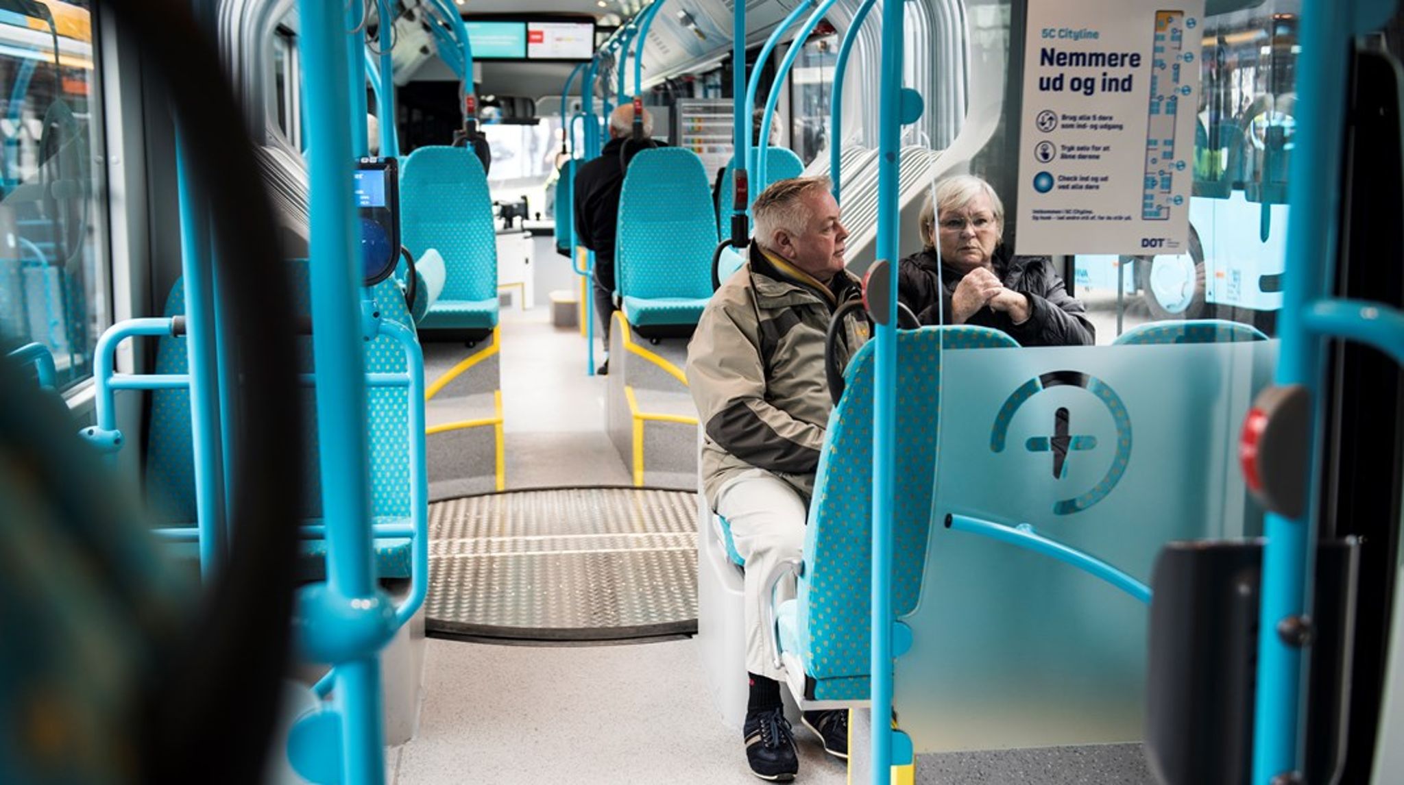 Arriva Danmark står blandt andet for driften af bus 5C. 