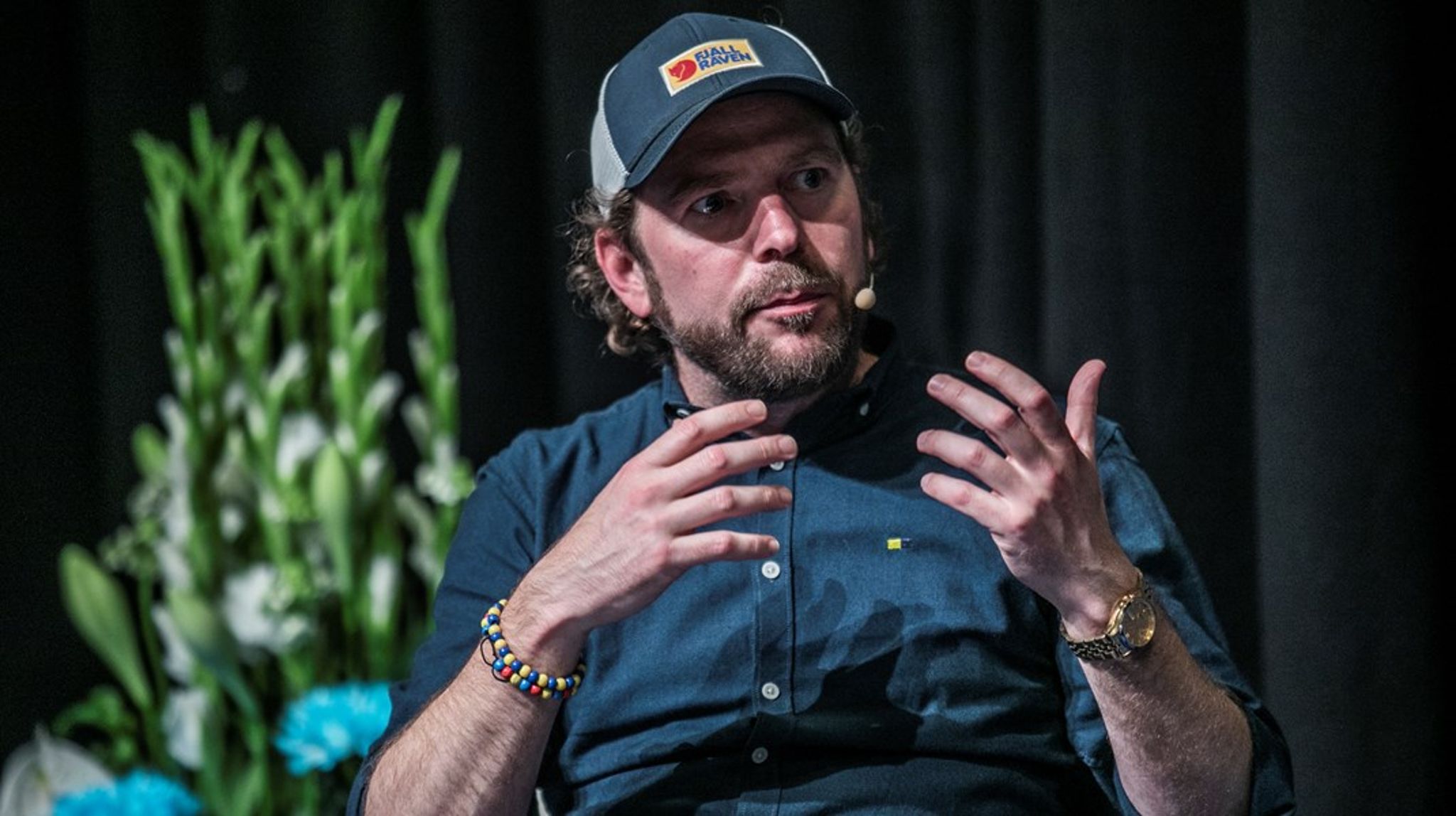 Mikkel Frey Damgaard til Bogforum 2022 i Bella Centeret.&nbsp;