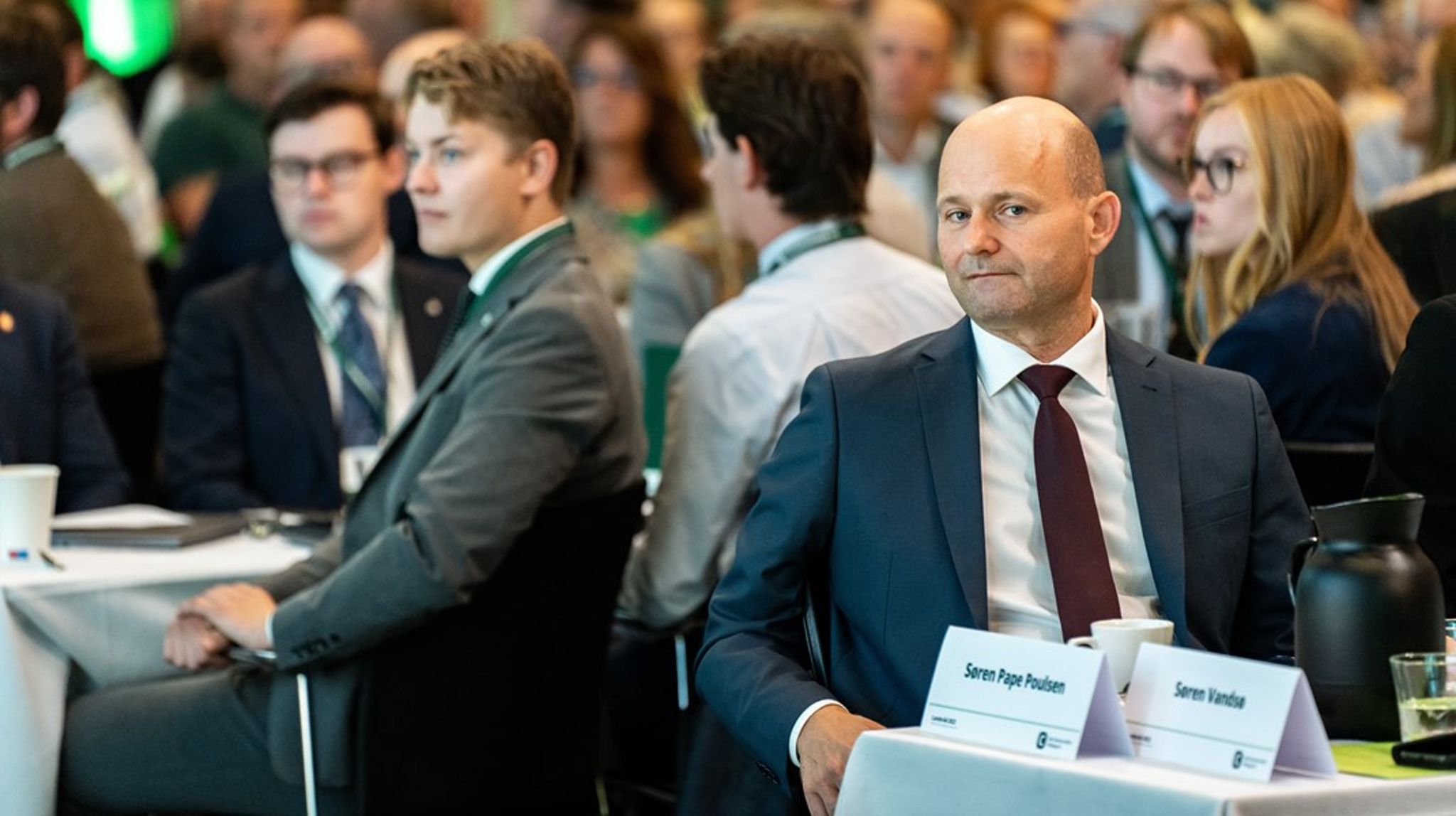 De seneste ugers udmeldinger af de Konservative bliver helt sikkert ikke et tema på landsrådet, hvis det står til partiledelsen. I hvert fald ikke fra talerstolen, skriver John Wagner. Fotoet er fra sidste års landsråd.