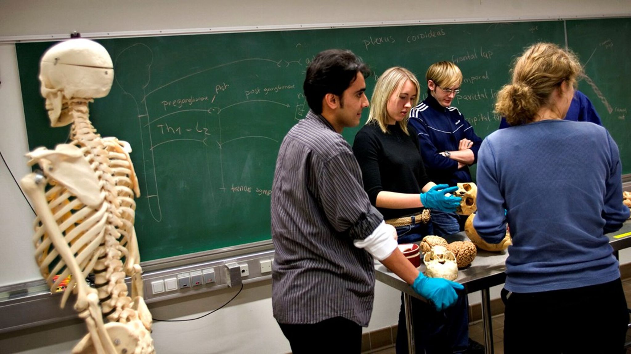På uddannelsen i Esbjerg bliver her studerende tilknyttet en gennemgående stamafdeling og får tilknyttet en læge på afdelingen som kontaktperson, der sikrer inklusion i miljøet og kontinuitet i læring, skriver fire forskere på SDU.&nbsp;(Arkivfoto)