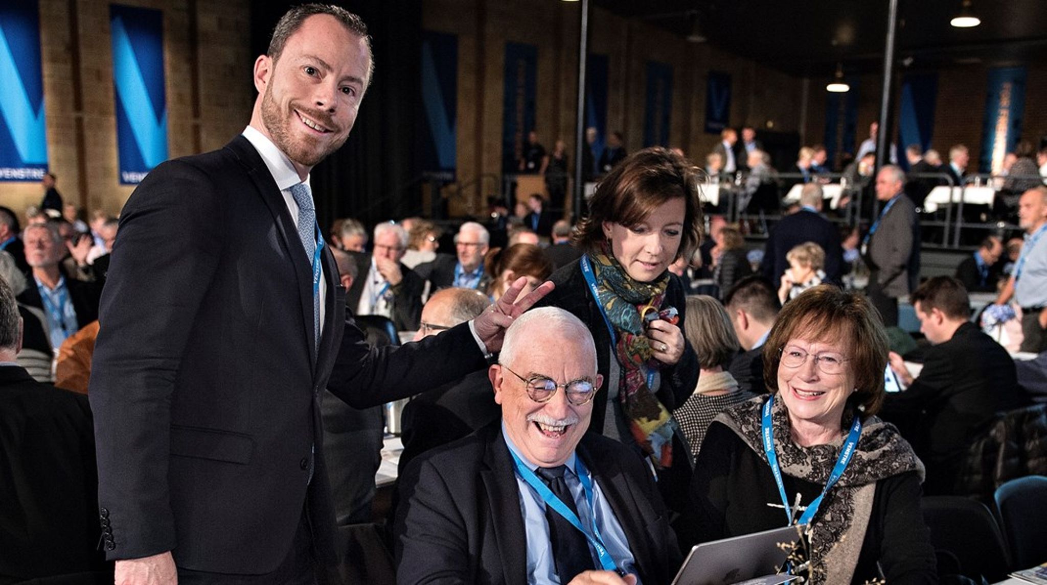 Som politisk ordfører holdt Jakob Ellemann-Jensen i 2017 en af "de sjoveste politiske taler", Erik Holstein nogensinde har hørt.