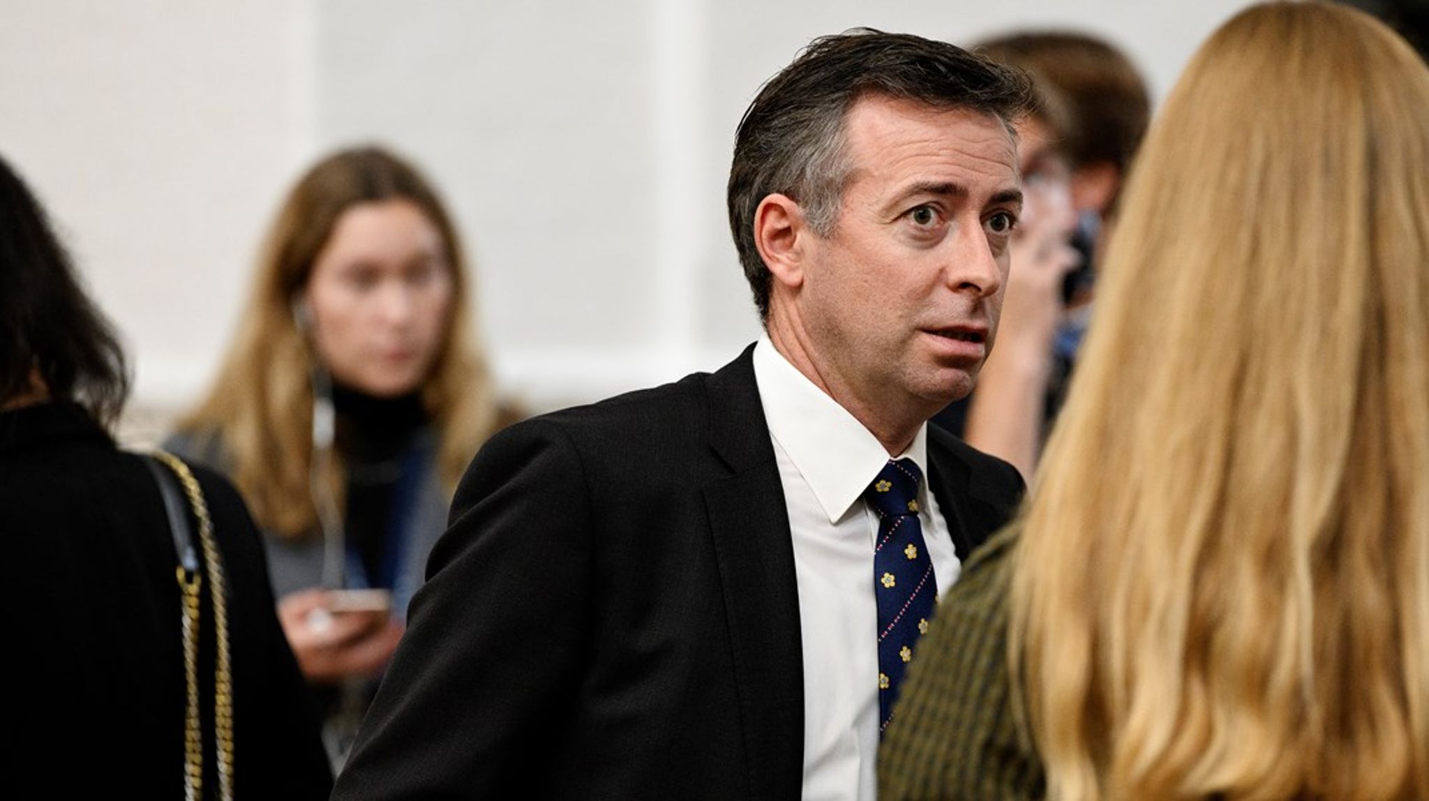 Hans Andersen (V) er formand for Folketingets Erhvervsudvalg. Hans opfattelse er, at Erhvervsministeriet i høj grad har inddraget folketingspartierne i forløbet om iværksætterstrategien. Arkivfoto.