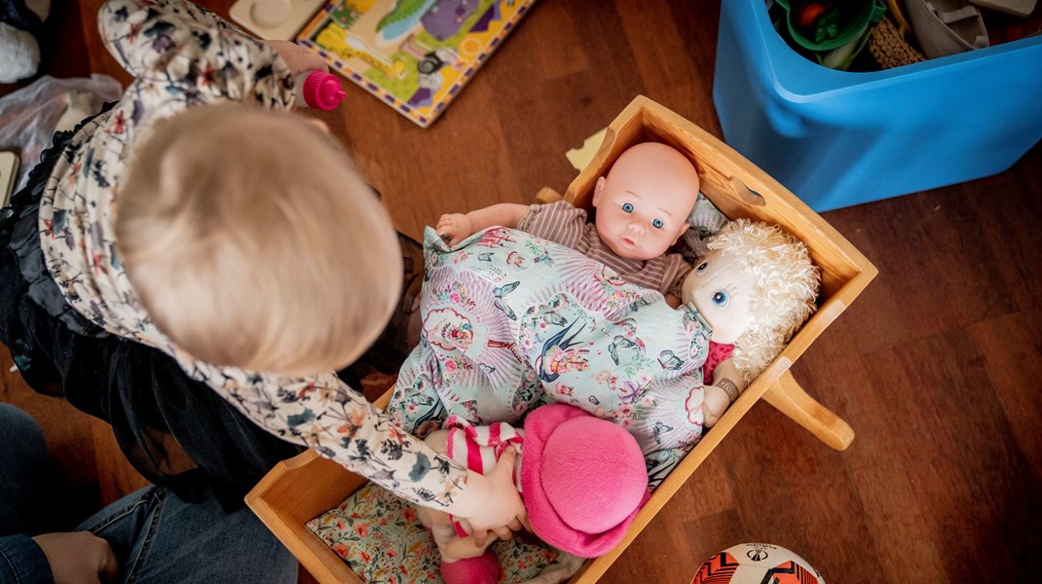 Finansministeriets prognoser opererer med en fertilitetsrate på 1,9 barn
født per kvinde, selvom den i 2022 lå på 1,55, skriver Sophie Hæstorp
Andersen og Søren Ziebe.<br>