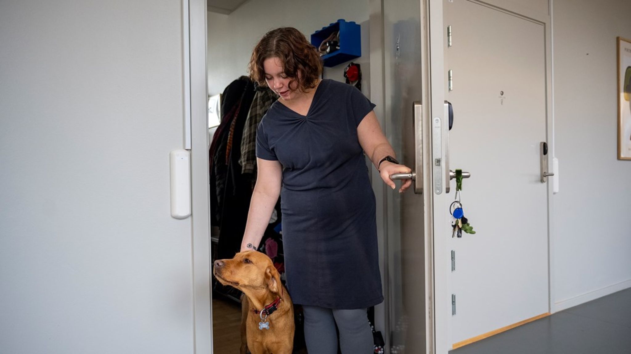 Anna Lund har boet på Borgervænget siden 2021. 
