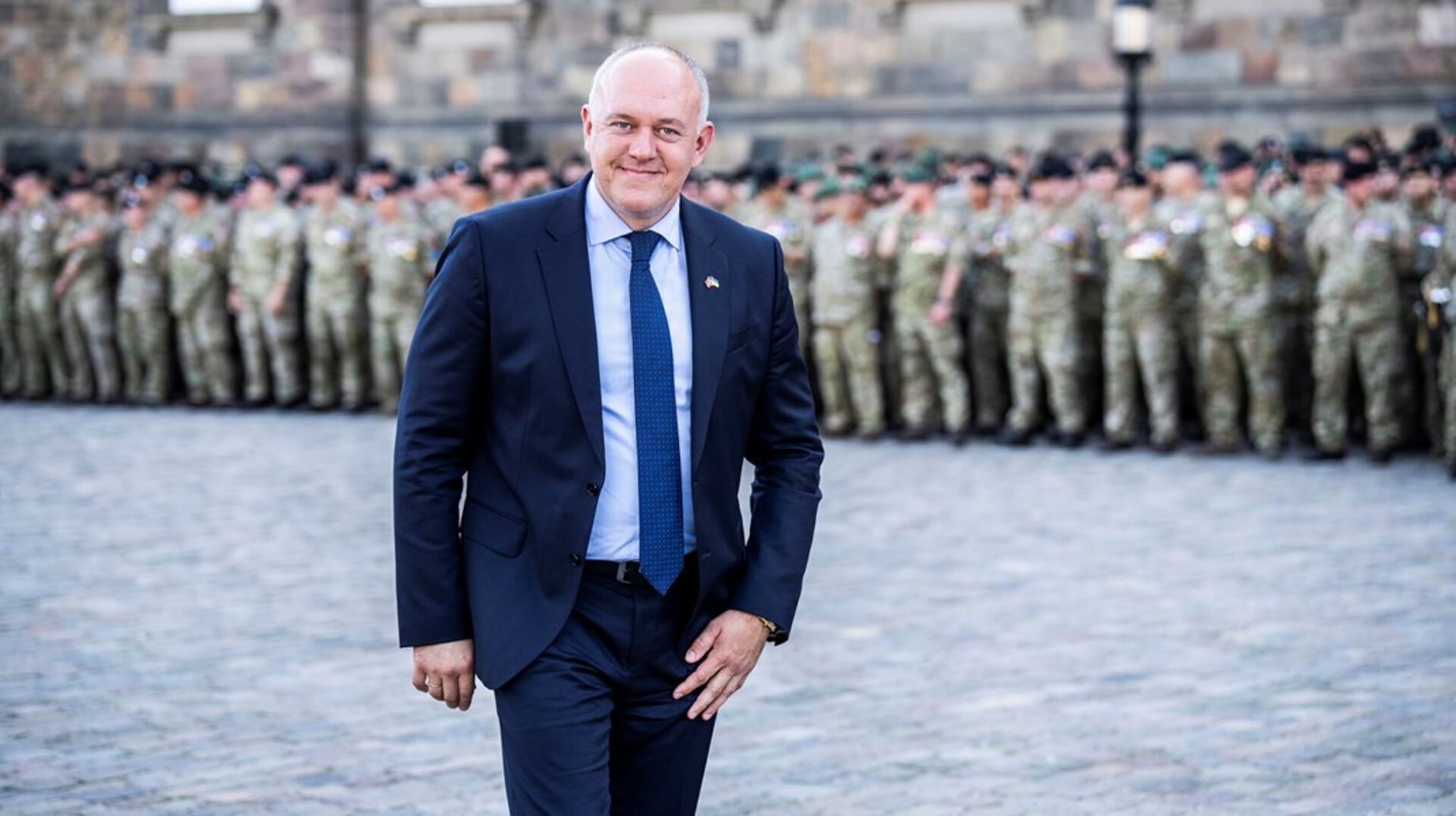 Den afgående ukrainske ambassadør Mykhailo Vydoinyk.&nbsp;