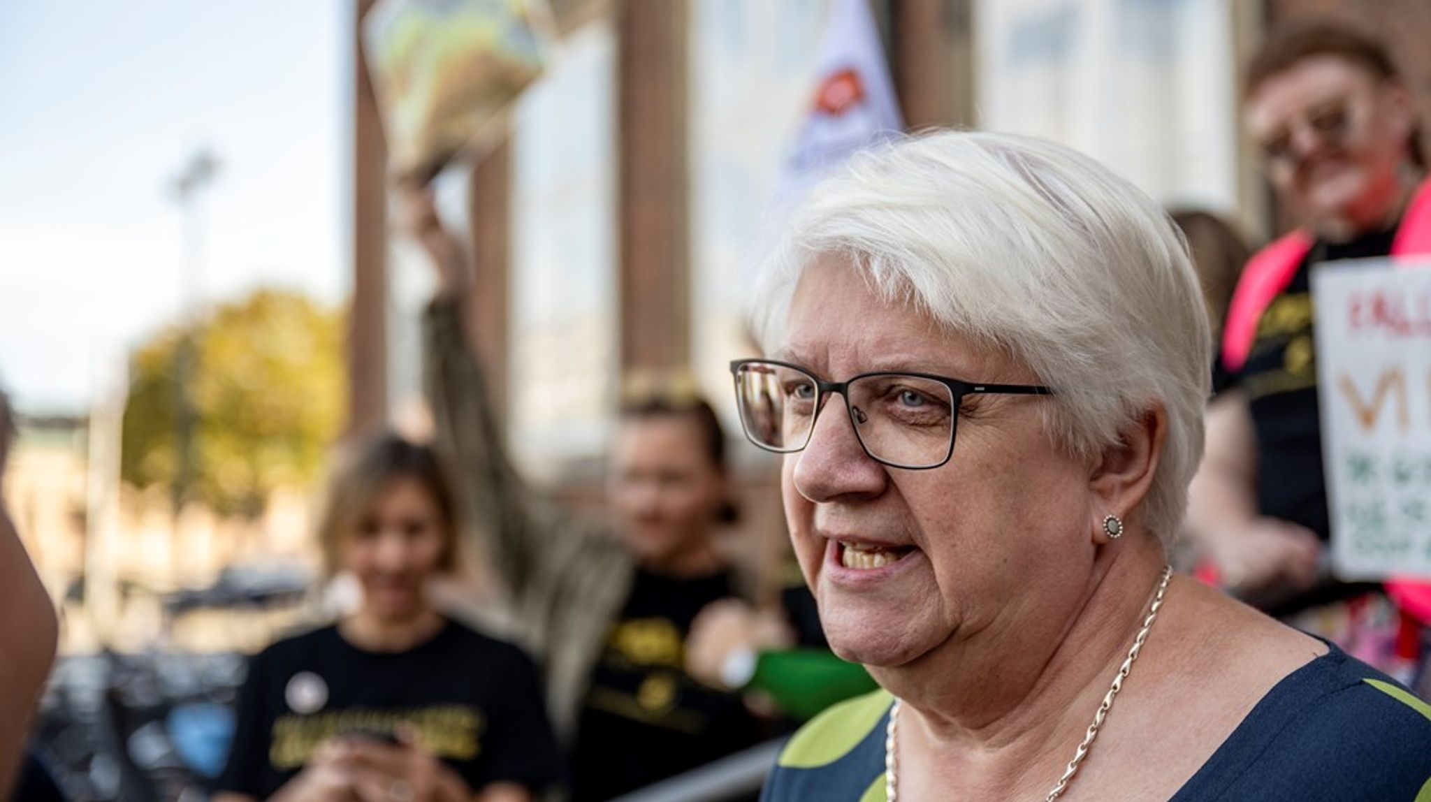 Rita Bundgaard er som topforhandler for de statslige ansatte også med til at lægge linjen for overenskomsterne i både regioner og kommuner. 