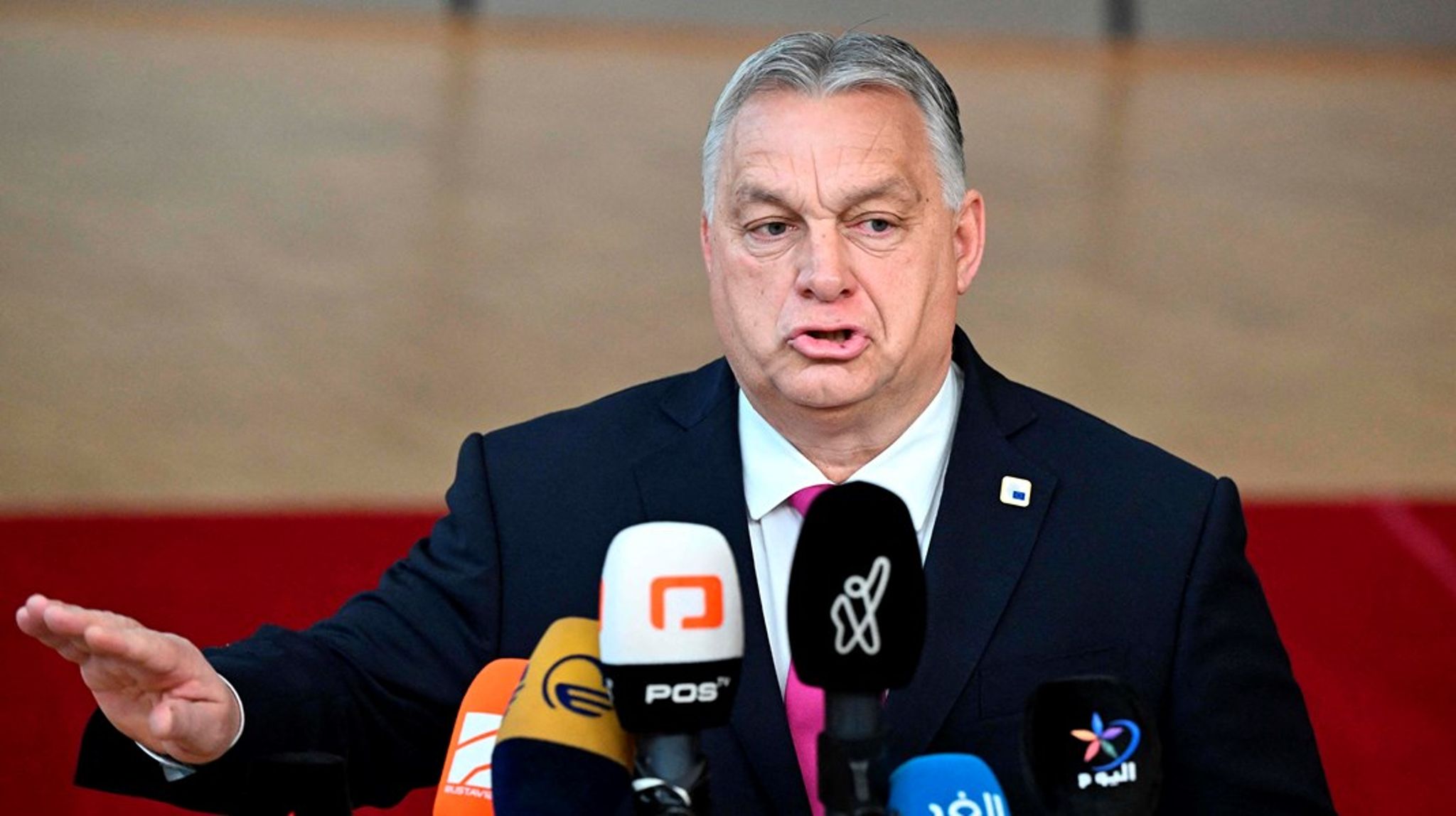 Ungarns Viktor Orbán var topmødets Mr. No.
