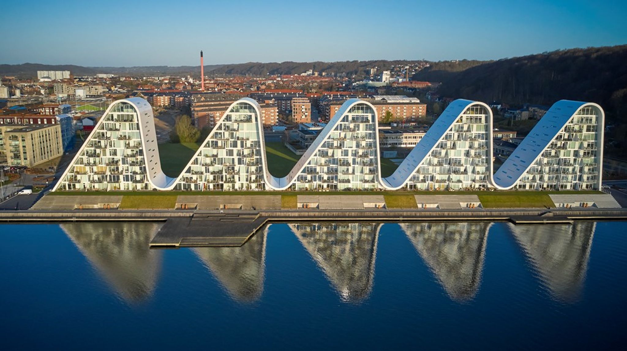 Ser man bort fra storbykommunerne var Vejle i 2023 den kommune, hvor der blev stiftet flest nye virksomheder. Arkivfoto. 