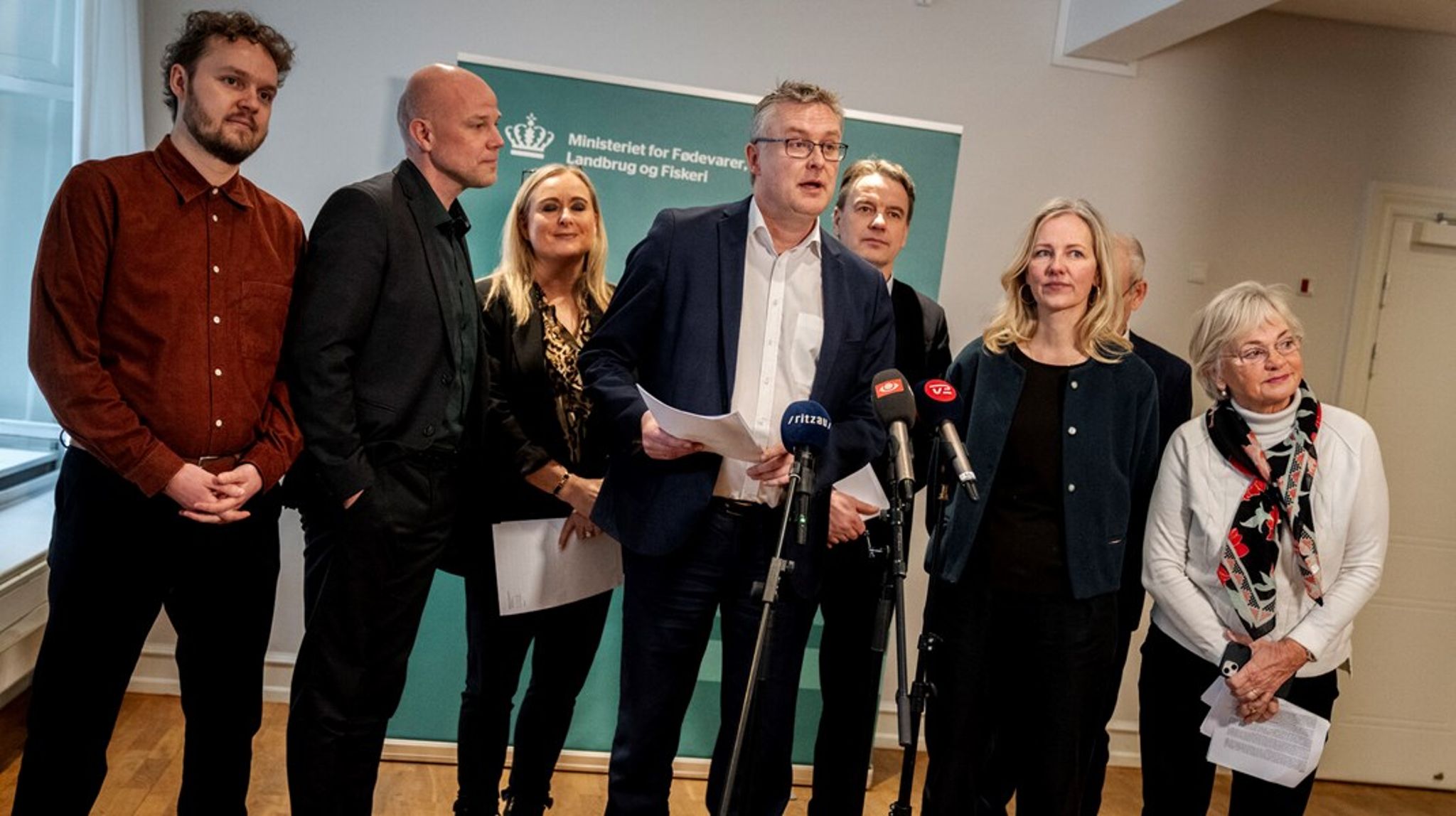 Den nye dyrevelfærdsaftale blev fredag præsenteret i Fødevareministeriet.