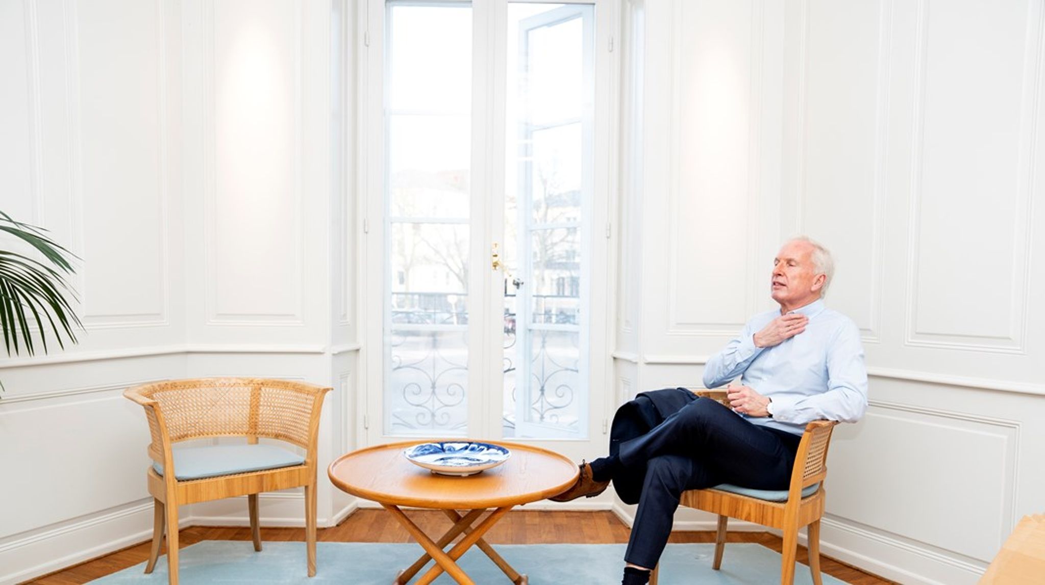 "Vi hylder princippet om, at markedet og kunderne bestemmer, og at det, der ikke kan stå, må falde," lød det fra Christian Frigast, der er formand for regeringens ekspertgruppe for fremtidens erhvervsstøtte. Mandag præsenterede han ekspertenes anbefalinger. Arkivfoto.&nbsp;