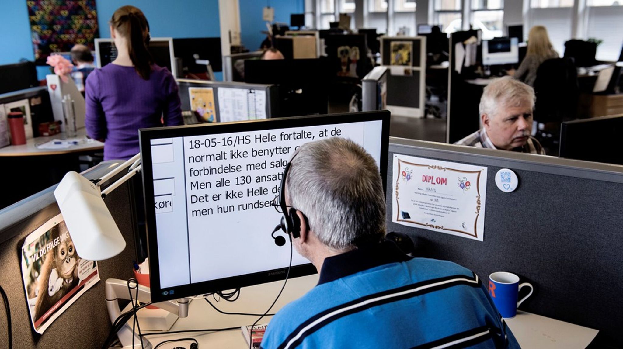 Blandt hele befolkningen i den arbejdsdygtige alder, er der en&nbsp;<a href="https://www.dst.dk/da/Statistik/nyheder-analyser-publ/nyt/NytHtml?cid=46149" target="_blank" rel="noopener">beskæftigelsesfrekvens på 77 procent</a>. Men for Dansk Blindesamfunds cirka 2.300 medlemmer i alderen 20 til 64 år er det kun cirka 32 procent, der har en eller anden form for tilknytning til arbejdsmarkedet, skriver Diana Stentoft.