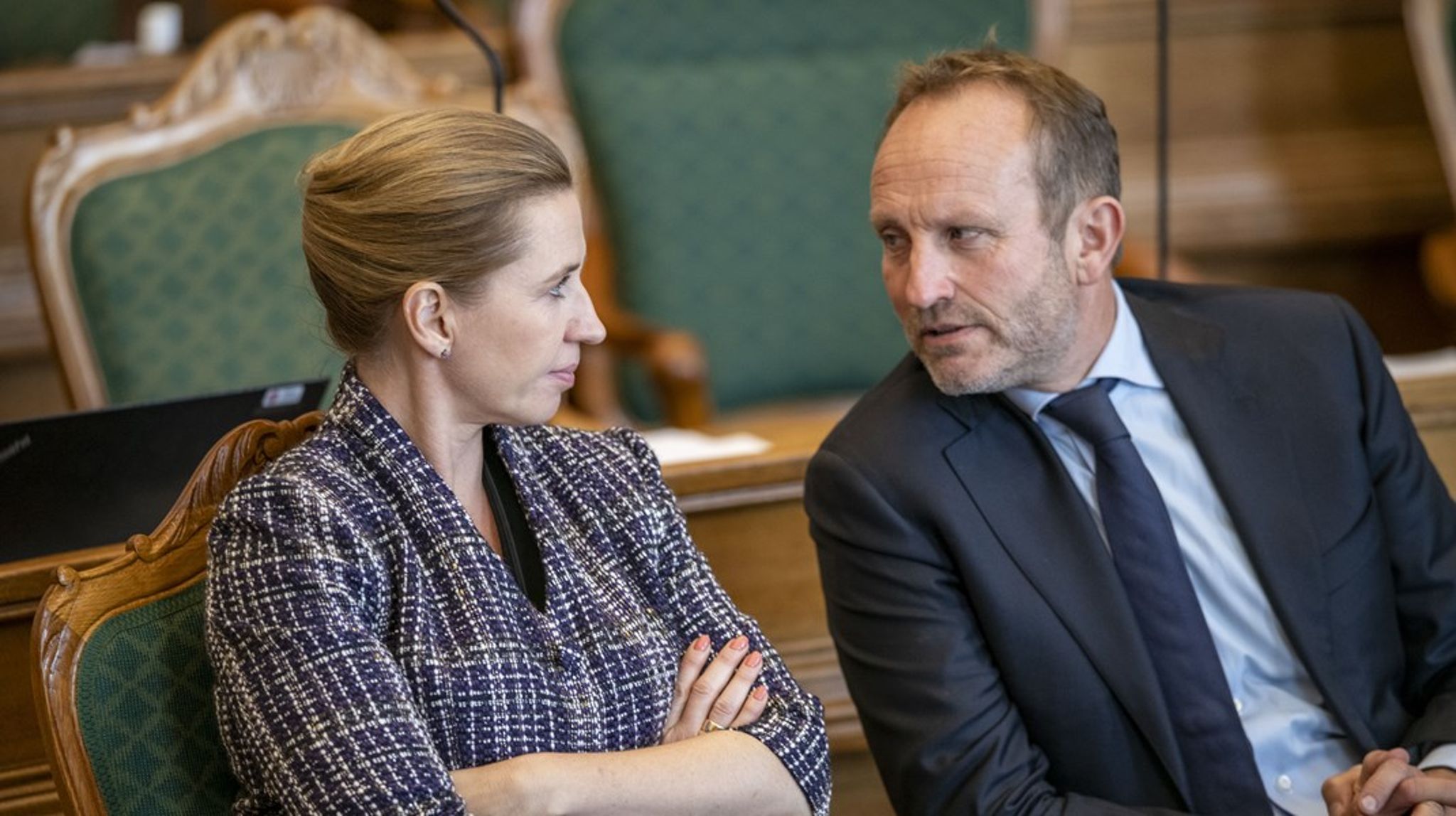 Et lettere anstrengt forhold på topplan.&nbsp;Det gælder tilsyneladende også de to partiers vælgere.
