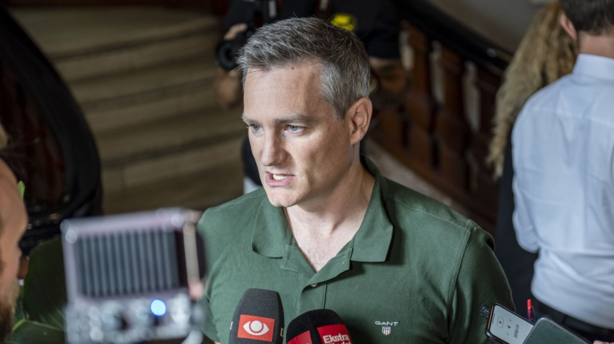 Rasmus Jarlov var formand for Forsvarsudvalget inden sin&nbsp;sygemelding.