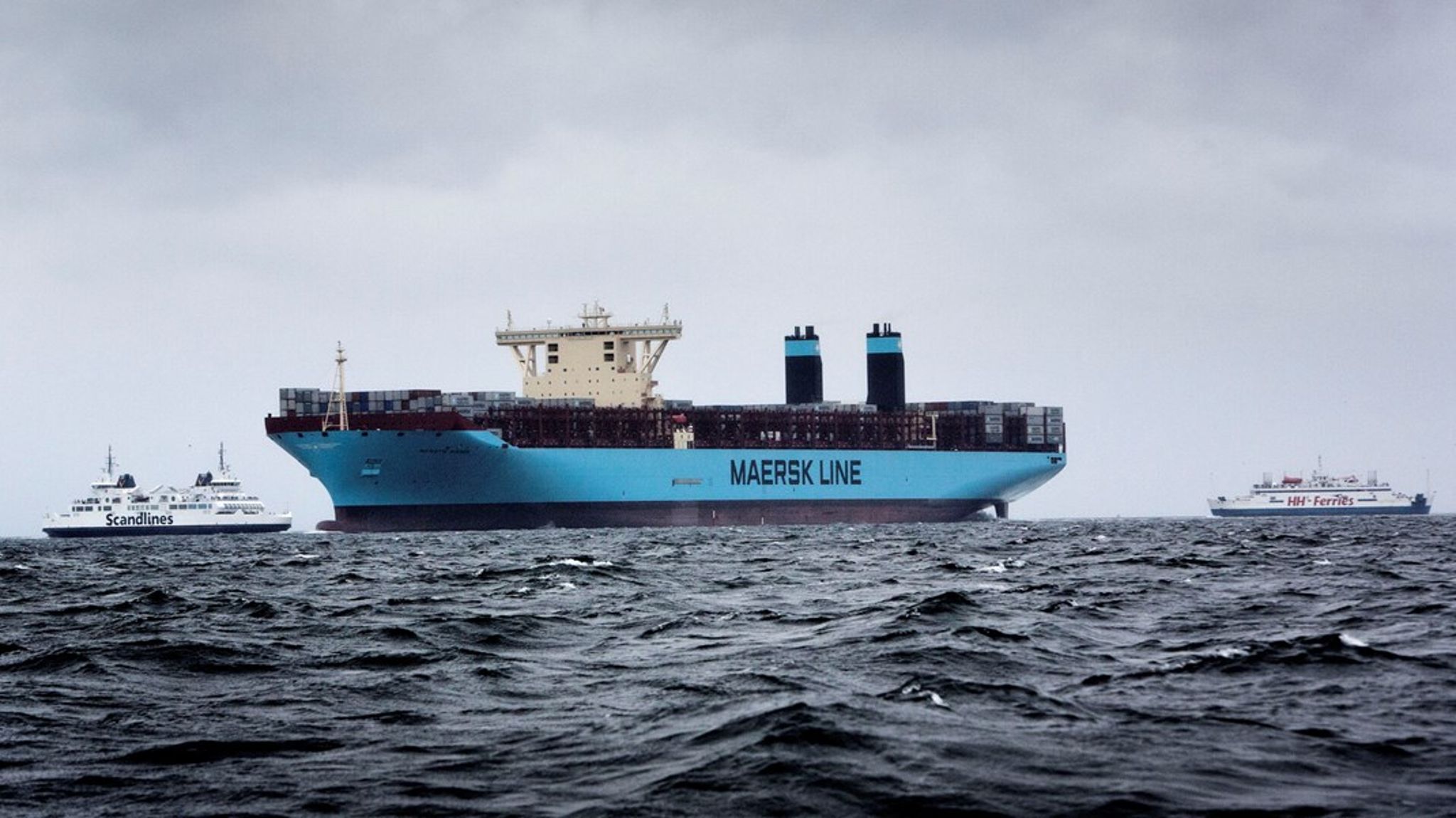 Danske Rederiers medlemmer tæller blandt andre&nbsp;Scandlines og Mærsk. (Arkivfoto)