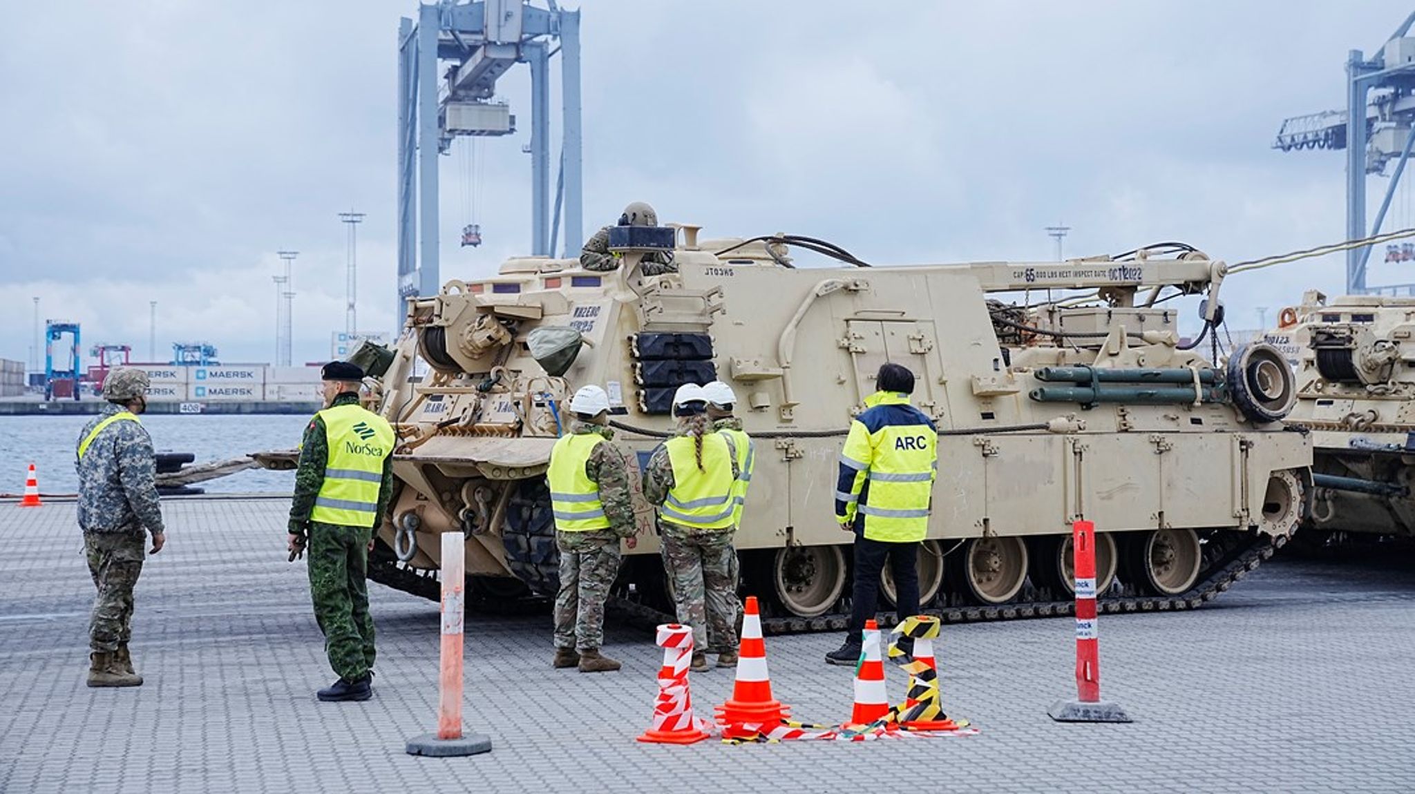 Svensk og finsk medlemskab af NATO bidrager også til, at havnene får en stærkere rolle. Se blot i de to store danske NATO-havne i Esbjerg og Aarhus, skriver Michael Svane.