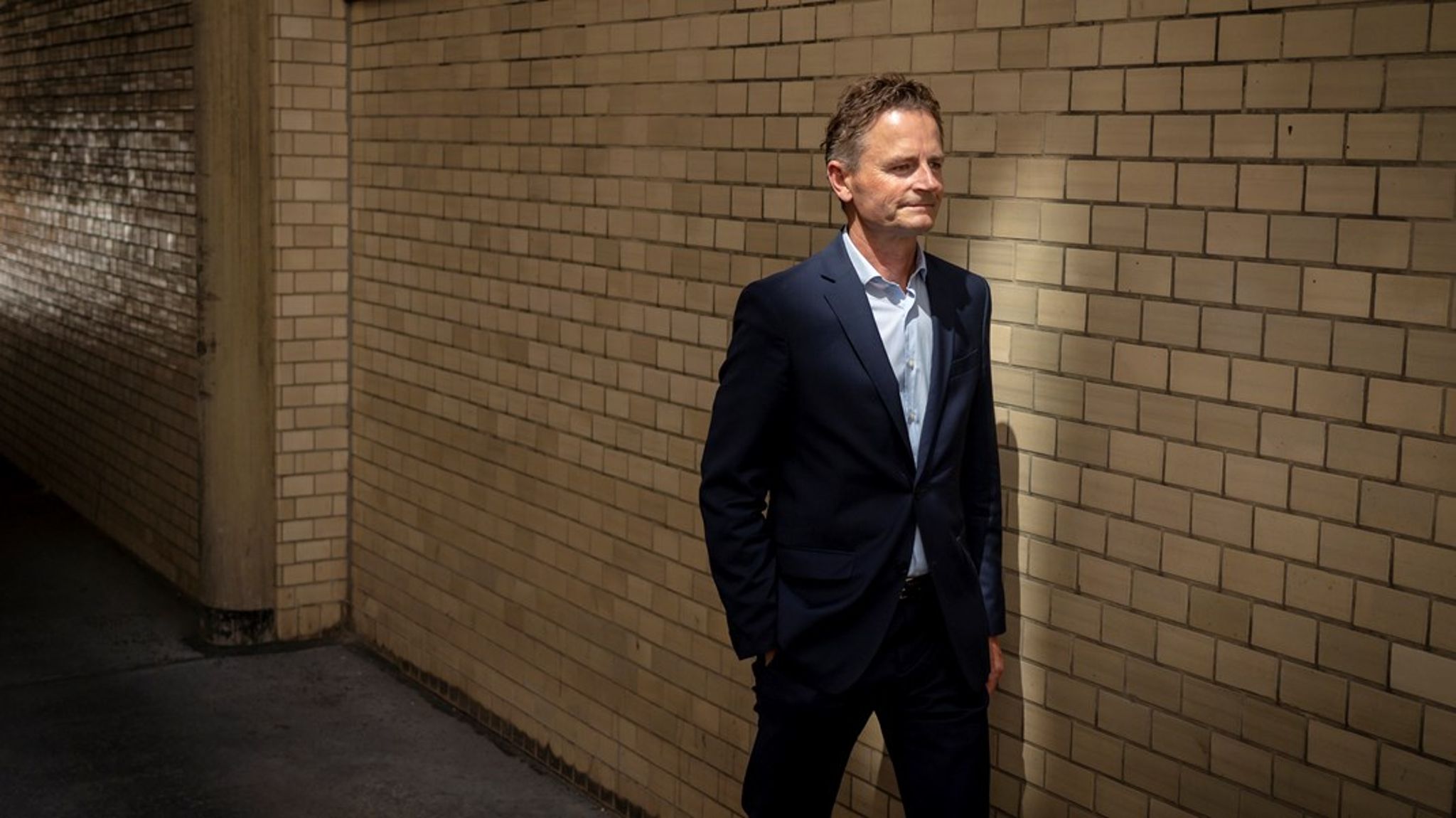 Lars Munch overtog formandsrollen i&nbsp;JP/Politikens Hus fra&nbsp;Peter Bartram, der fratrådte stillingen på grund af "uenighed om virksomhedens strategi".
