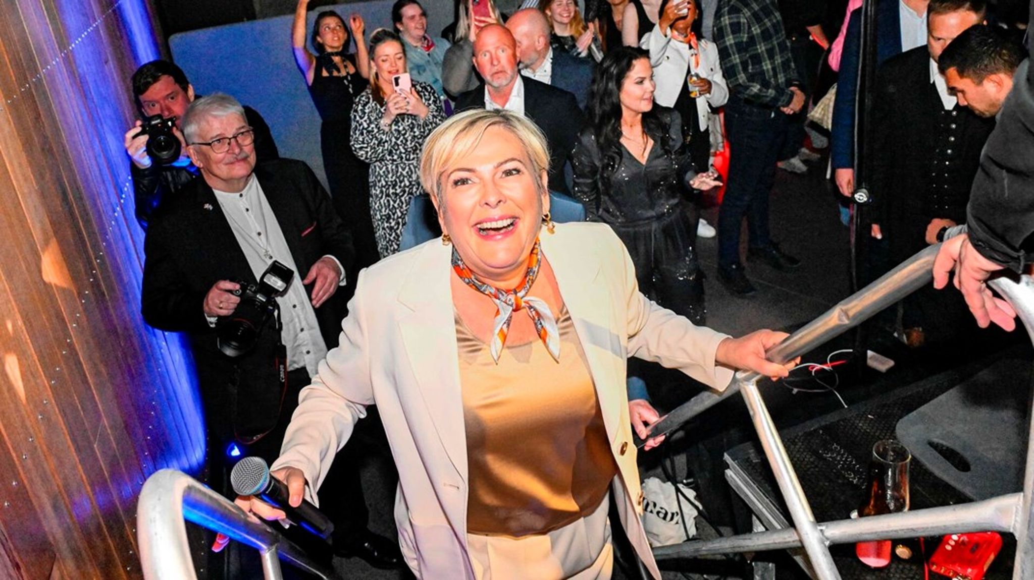 Erhvervskvinden Halla Tómasdóttir bliver Islands nye præsident.&nbsp;