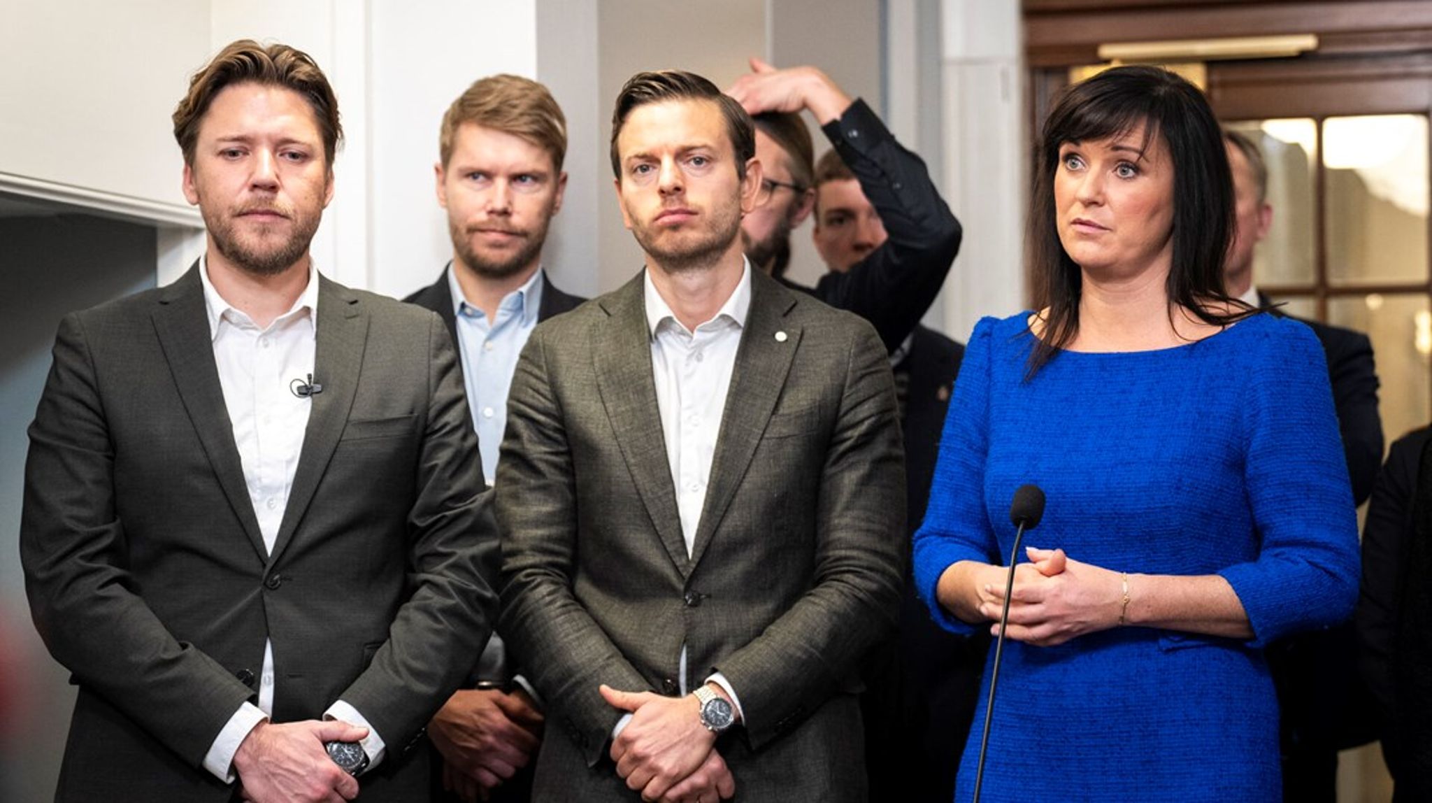 Rasmus Lund-Nielsen er tilbage på Christiansborg efter endt barsel. 