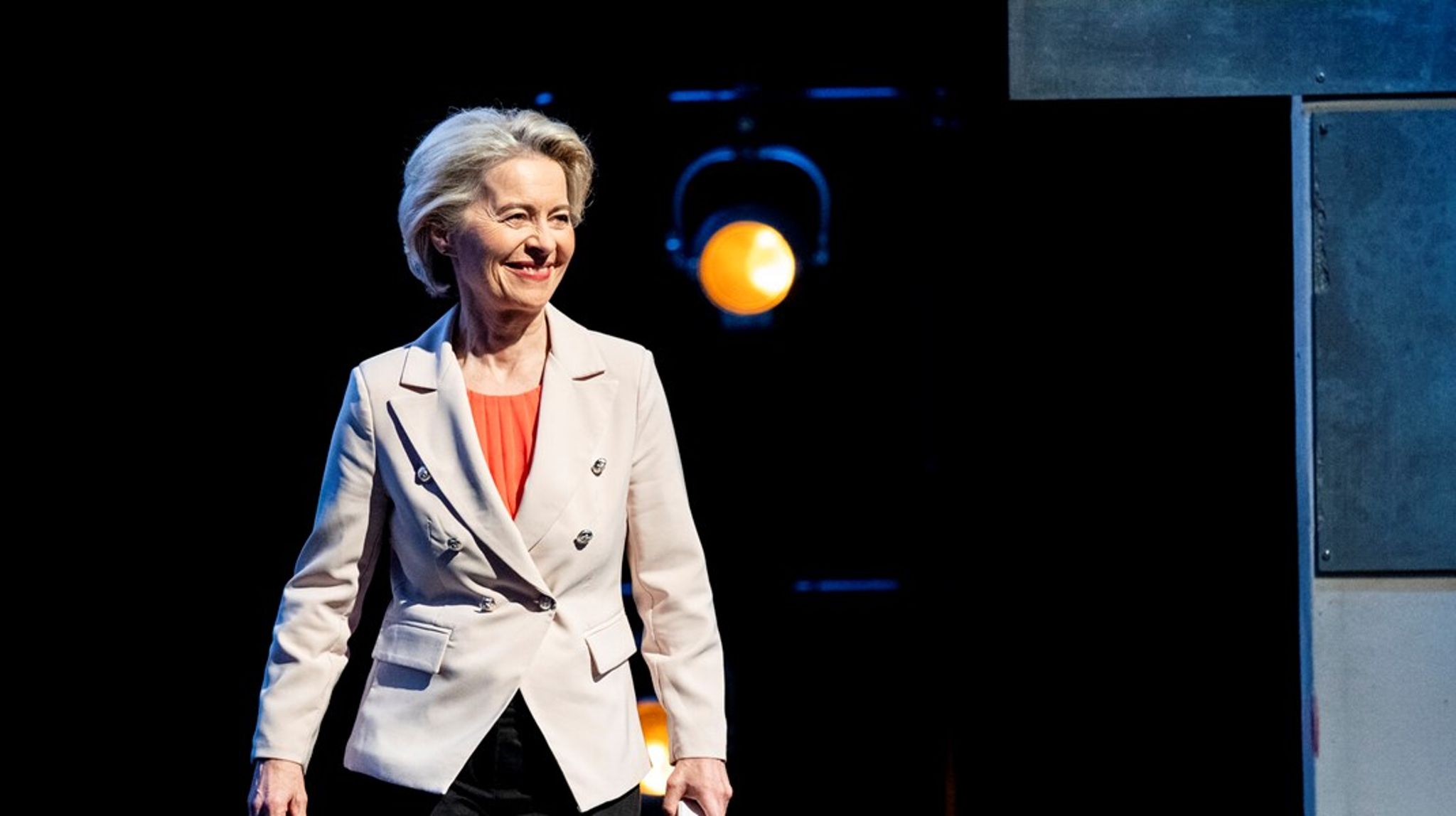 Formand for EU-kommissionen Ursula von der Leyen talte for nylig i København ved demokratitopmødet Copenhagen Democracy Summit.
