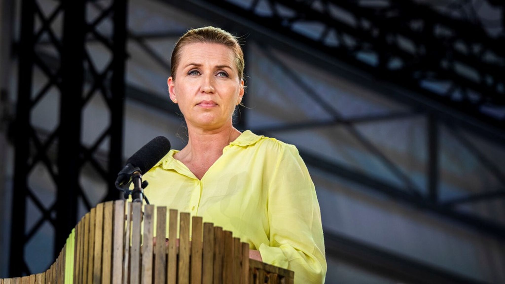Statsminister Mette Frederiksen deltager ikke, når Folkemødet åbner.&nbsp;