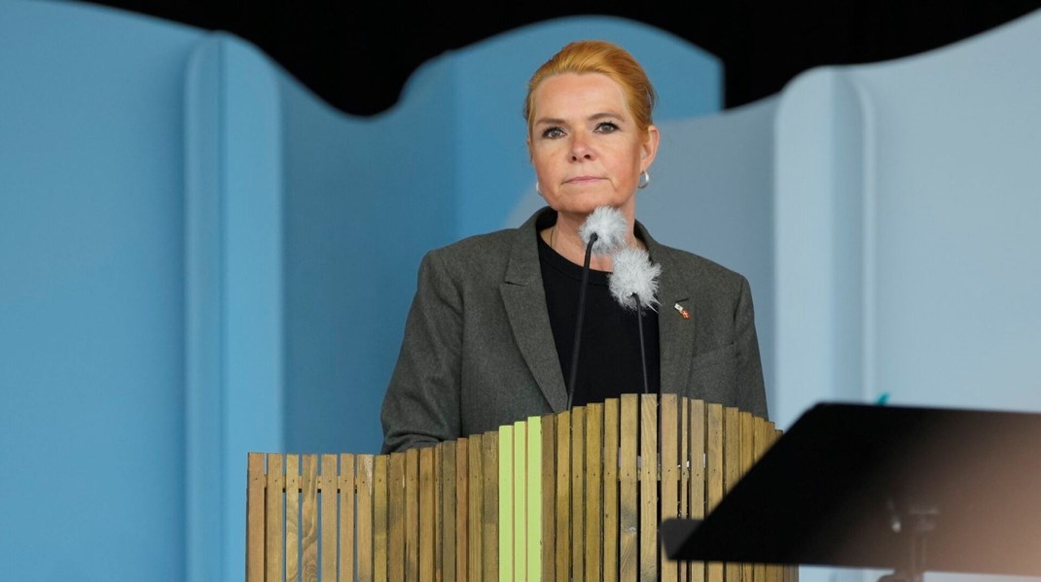 <span>På årets Folkemøde var Inger Støjberg den første partileder der holdt tale.<br></span>