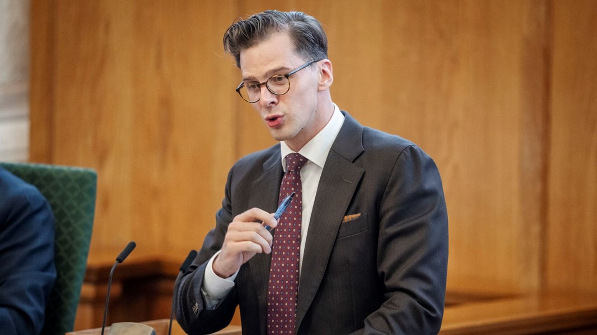 "23 år. Det er altså lidt lang tid. Det er i hvert fald længe nok til, at man kan vie et helt regeringsgrundlag til at lave reformer af sine egne tidligere reformer," sagde Alex Vanopslagh.