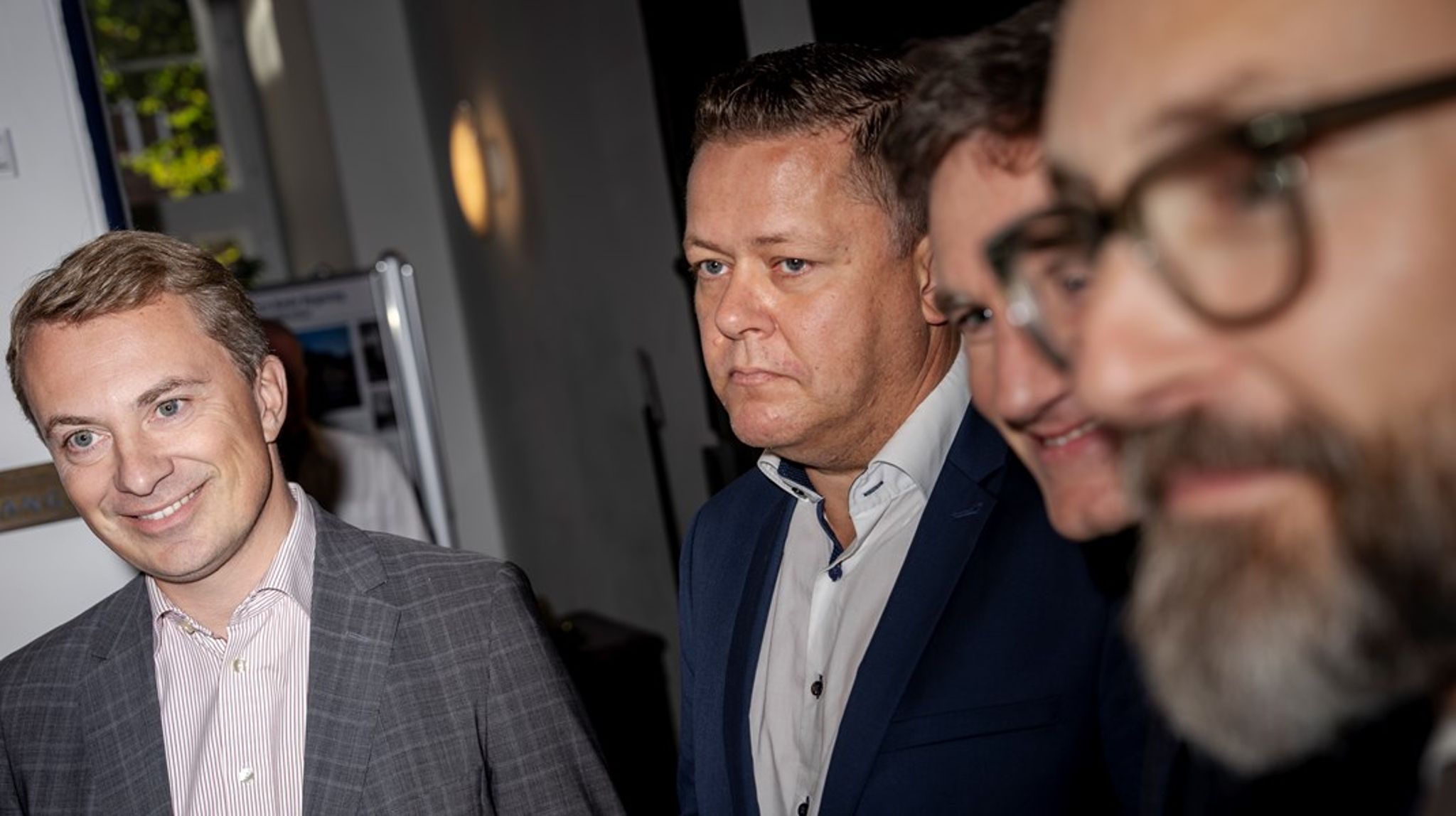 Liberal Alliance, Danmarksdemokraterne, Konservative og Dansk Folkeparti&nbsp;har gjort fælles front i finanslovsforhandlingerne med Nicolai Wammen (S).