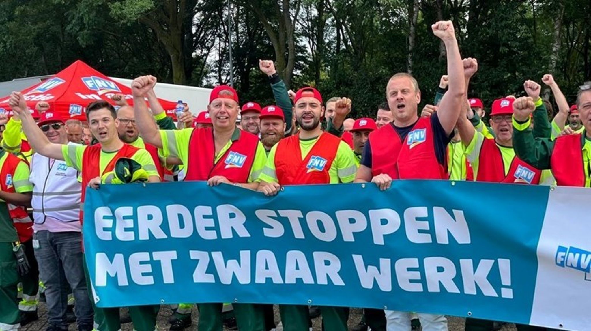Ifølge det hollandske fagforbund FNV har strejkerne været med til at forbedre muligheden for at gå tidligere på pension for folk i hårde job.
