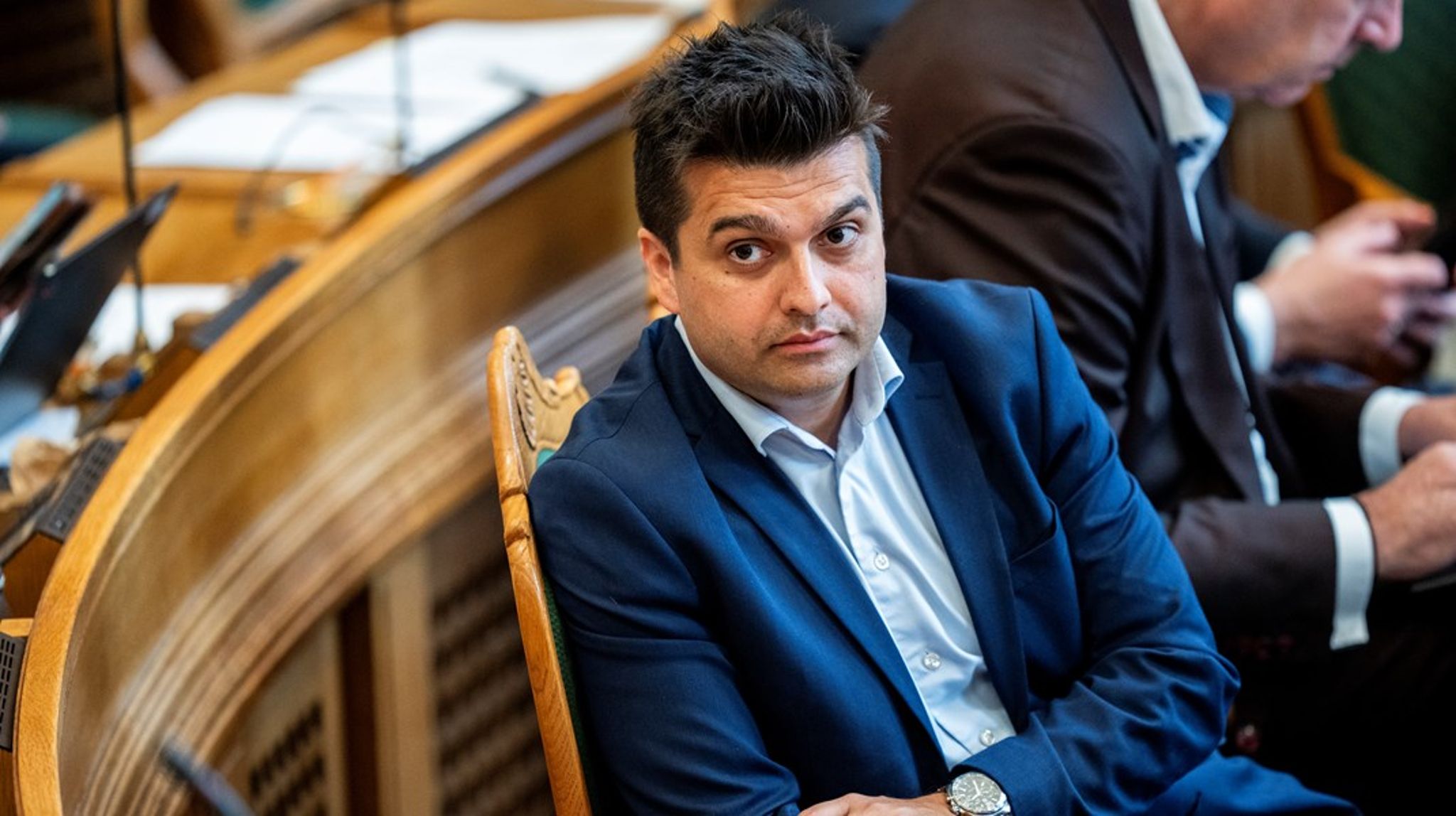 Moderaterne skatteordfører, Mohammad Rona, har længe kæmpet for at få bugt med iværksætterskatten. Det er nu sket med syv års tilbagevirkende kraft. Arkivfoto.