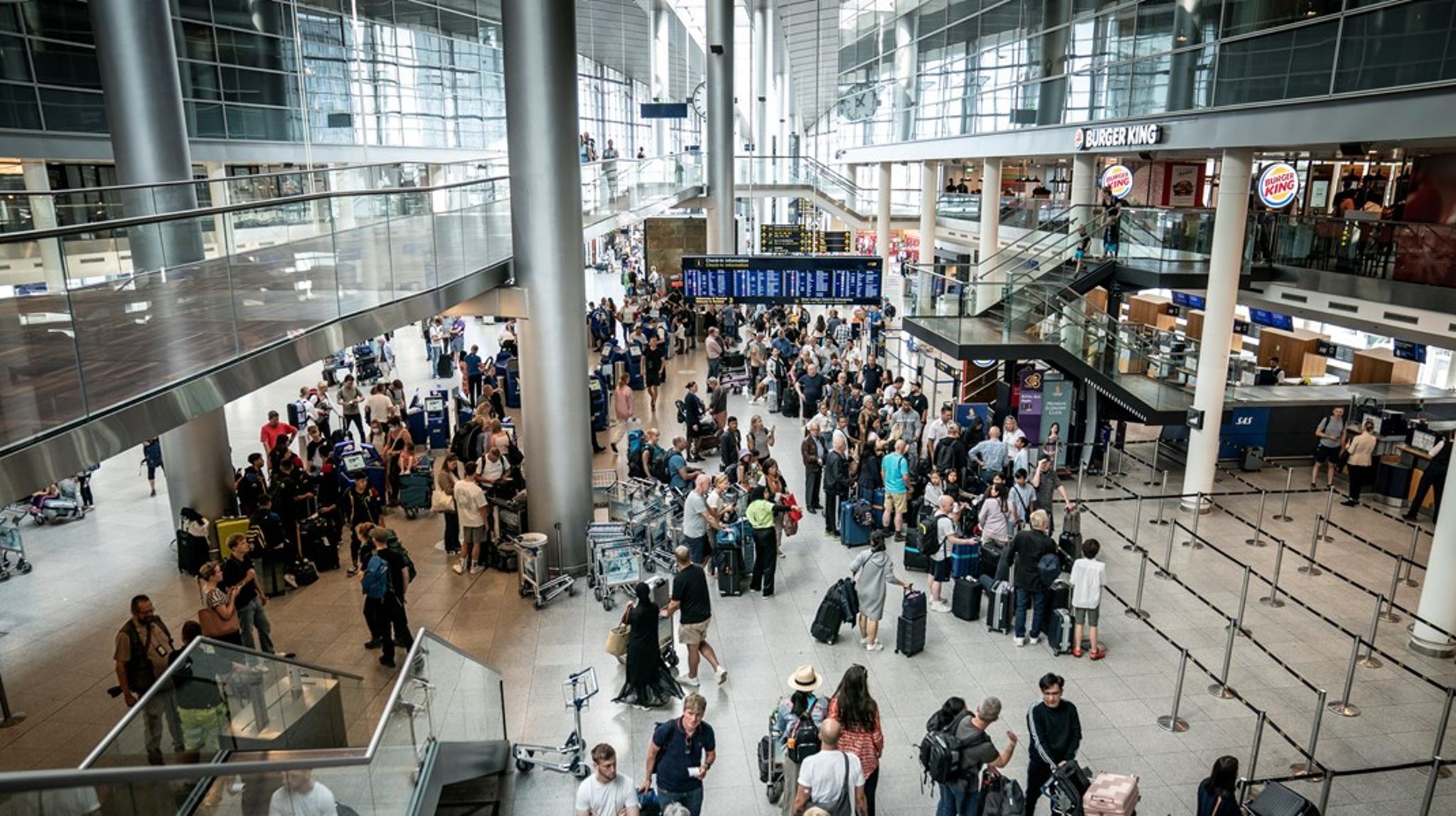 Når statens køb af OTPP og ATP's aktier er gået igennem, vil staten eje mindst 98 procent af Københavns Lufthavne A/S. Arkivfoto. 