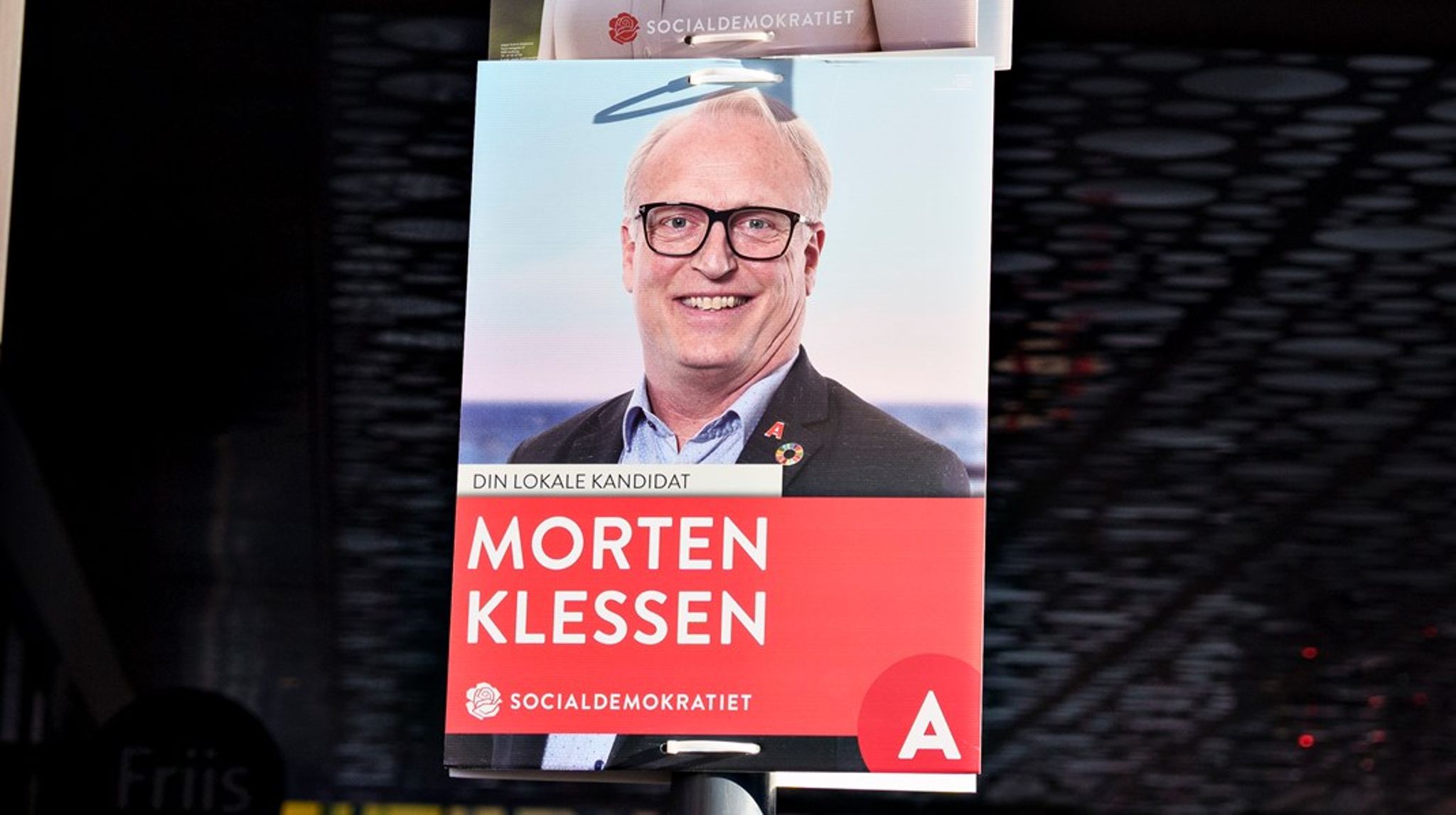 Den 54-årige Morten Klessen fik 1.837 stemmer ved folketingsvalget i 2022.