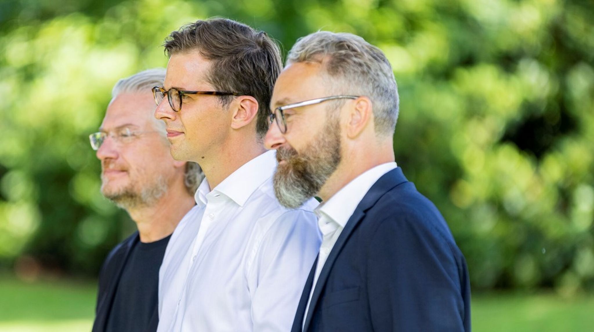 LA's samlede folketingsgruppe i sidste valgperiode. Siden er det gået stærkt, og holder prognoserne, står partiet til endnu et tigerspring ved næste valg. Foto: Nikolai Linares/Ritzau Scanpix