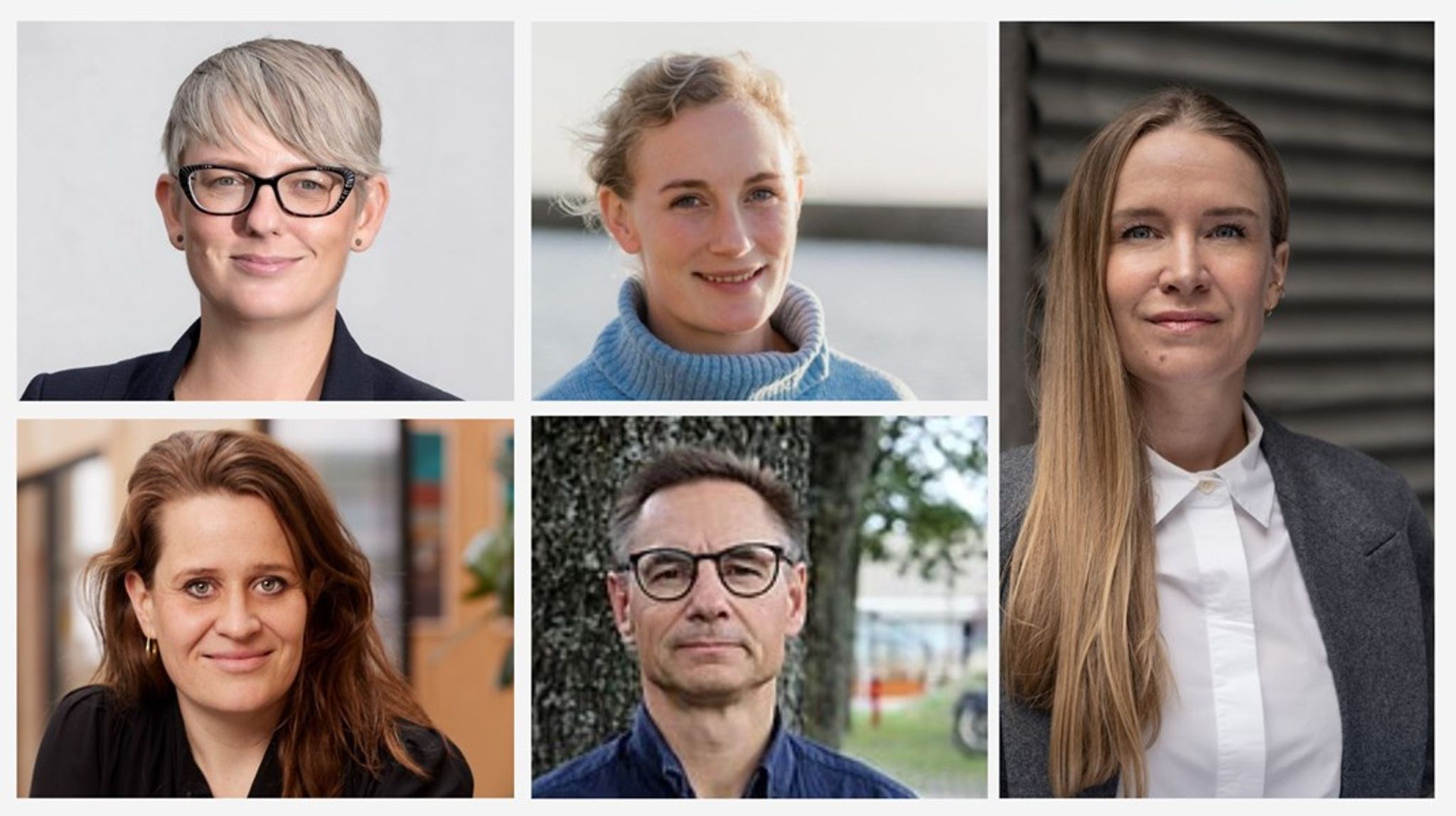 De fem skribenter har indgående indsigt i det danske civilsamfund.&nbsp;