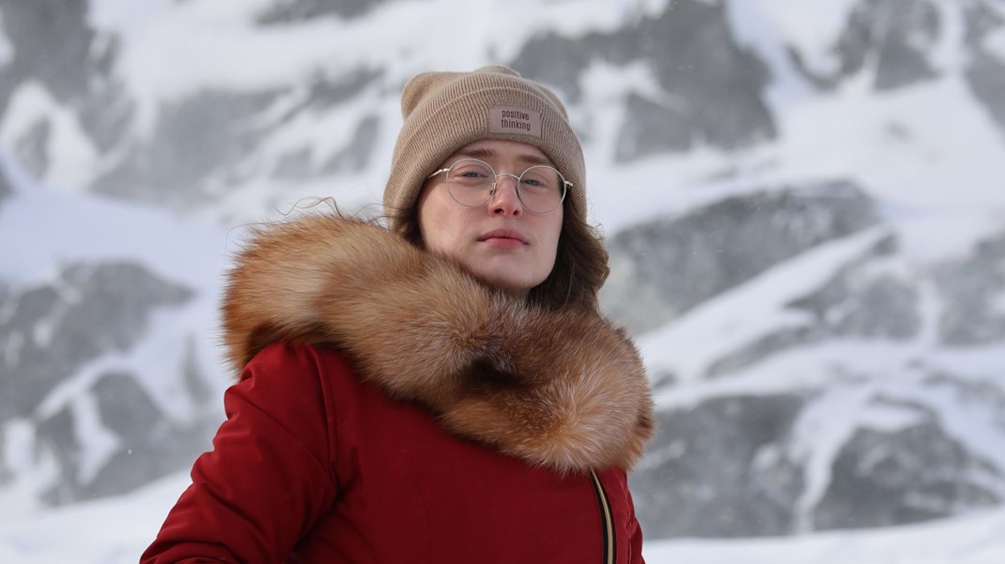 Aki-Matilda Høegh-Dam i sin hjemby, Nuuk.