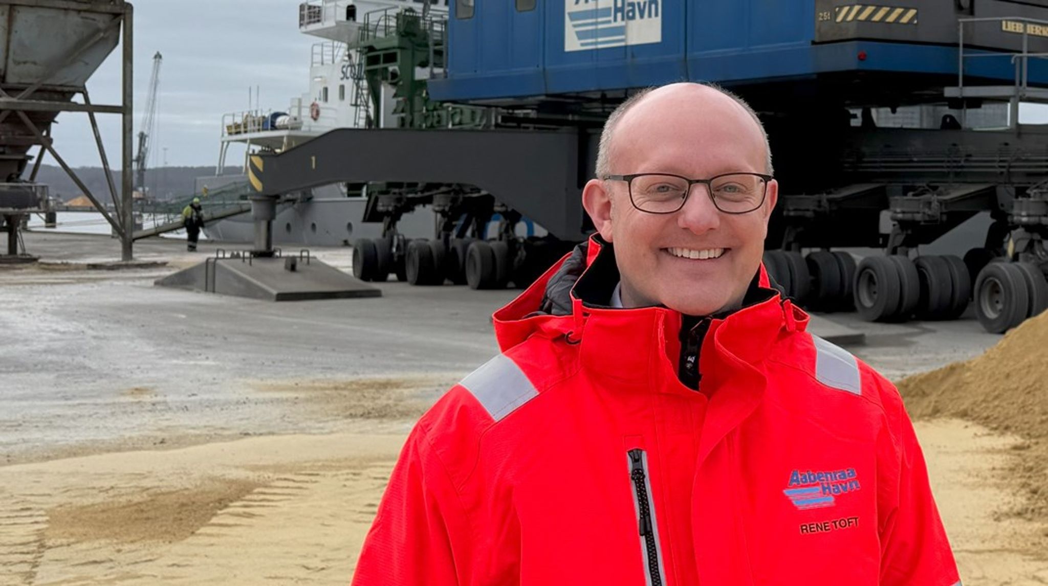 René Toft Kristiansen får chefpost i Aabenraa Havn.