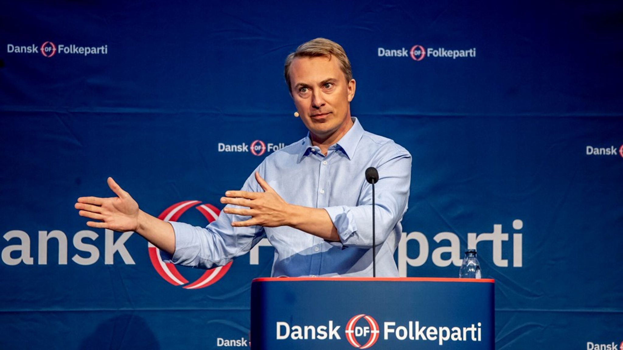 DF-formand Morten Messerschmidt har altid været en fremragende retoriker, men hans meget krigeriske stil risikerer at reducere målgruppen.