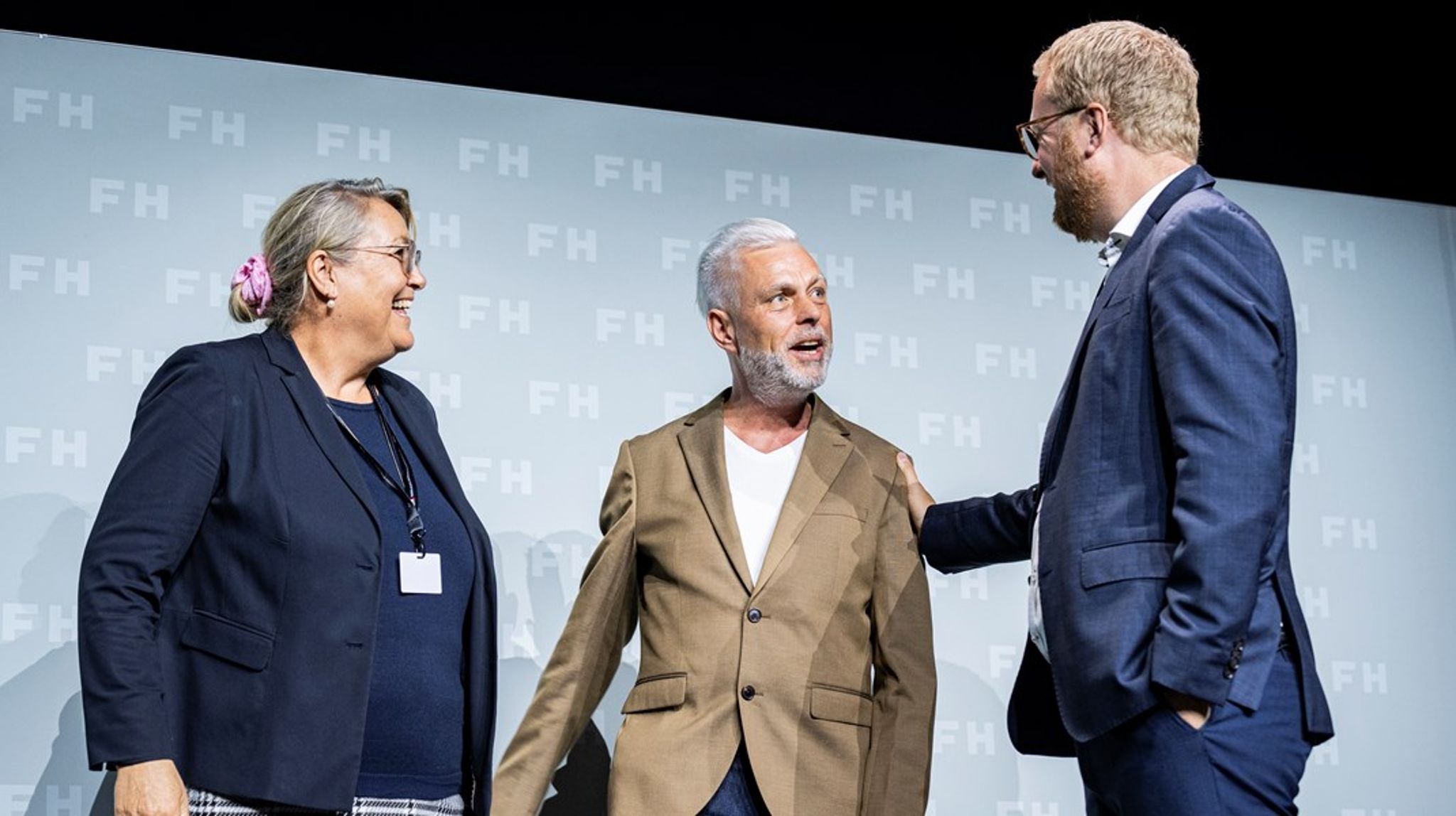 Næstformændene i FH, Nanna Højlund og Flemming Grønsund (th) er blandt de indstillede til det nye Arbejdsmarkedsråd.&nbsp;
