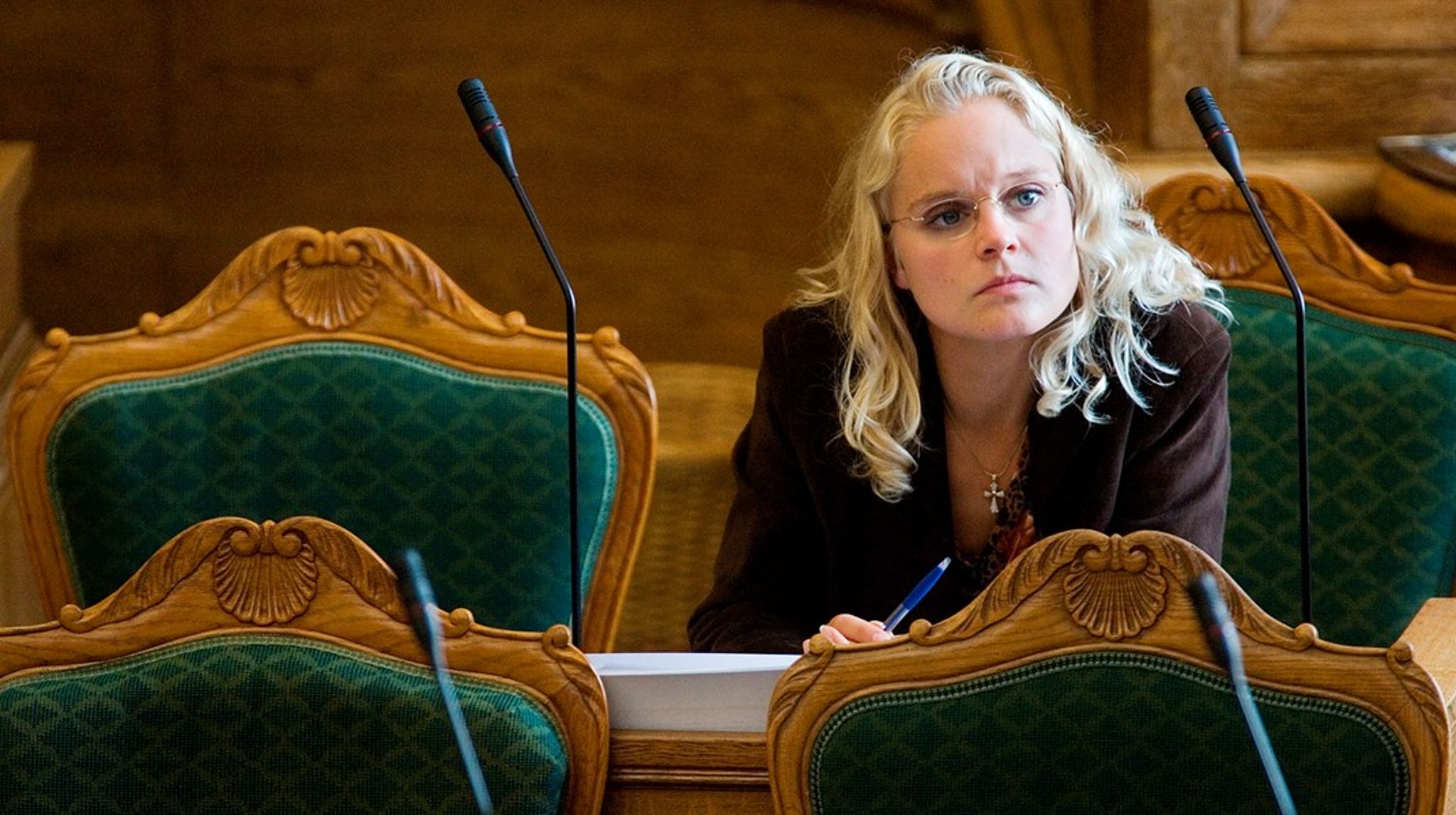 Charlotte Dyremose sad i Folketinget for Konservative fra 2001 til 2011 og derefter fra 2014 til 2015. Arkivfoto.