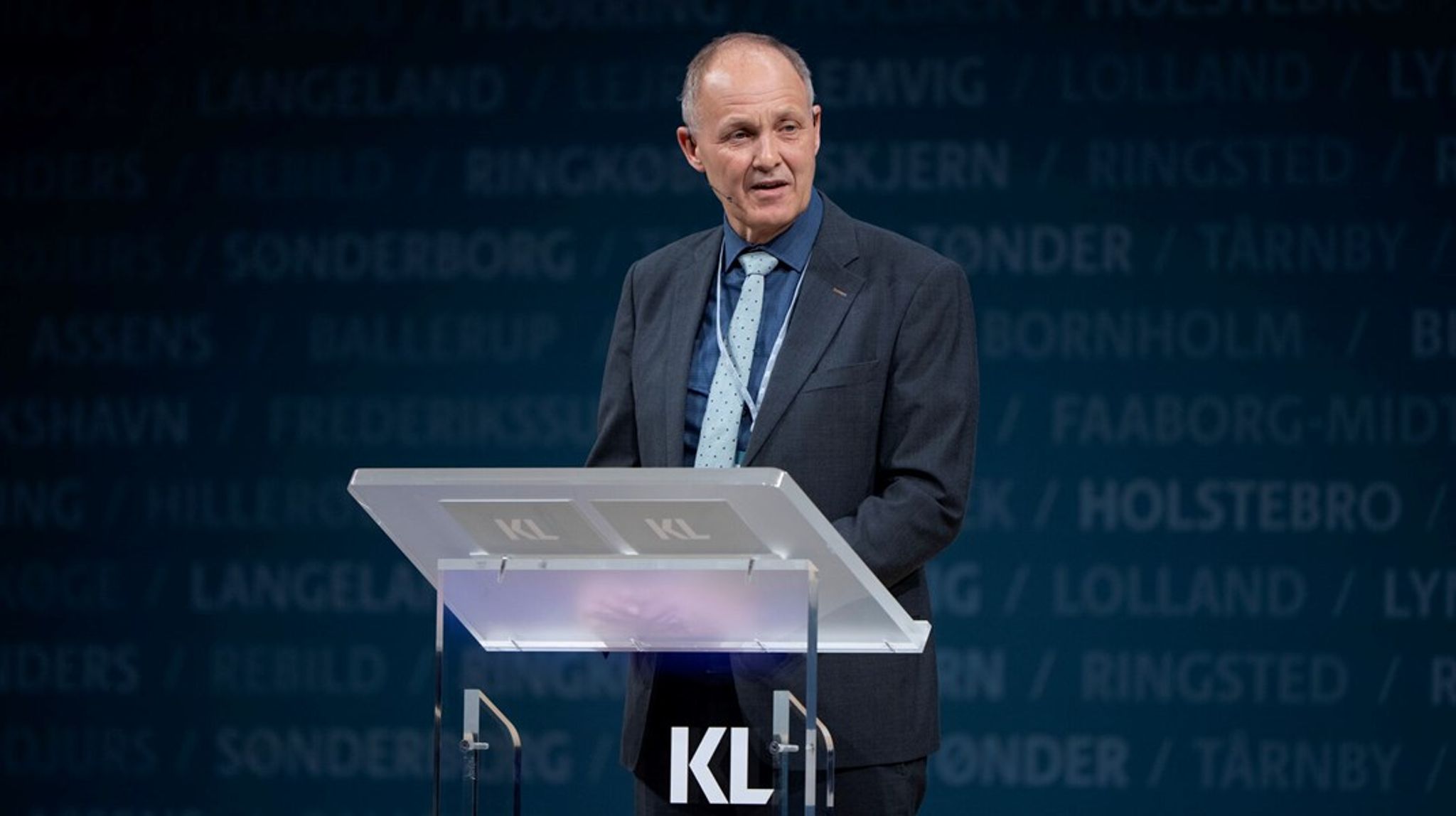 KL-formand, Martin Damm (V), til kommunalpolitisk topmøde i Aalborg Kongres &amp;&nbsp;Kultur Center.