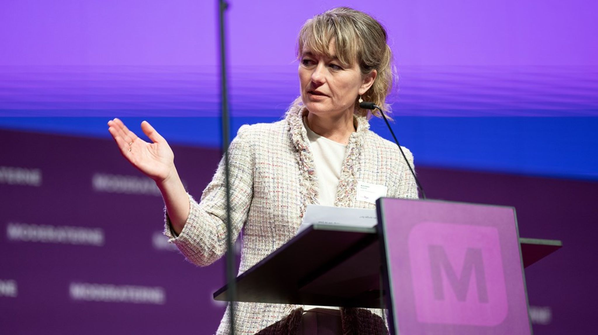 Kirsten Munch Andersen var partisekretær for Moderaterne fra 2022 og frem til 2024.