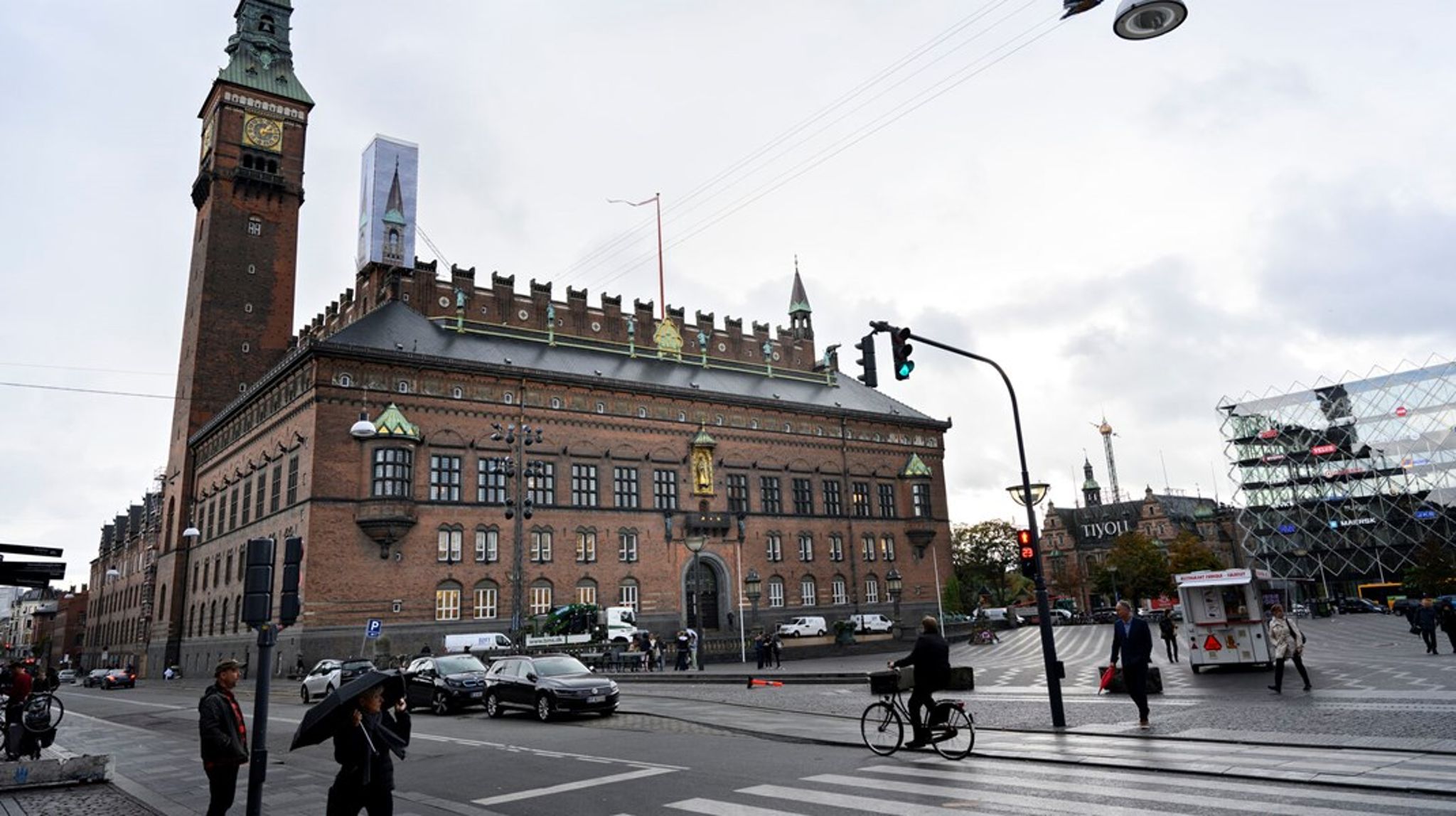 Kenneth Horst-Hansen har haft sin faste arbejdsgang på Københavns Rådhus de sidste 13 år.