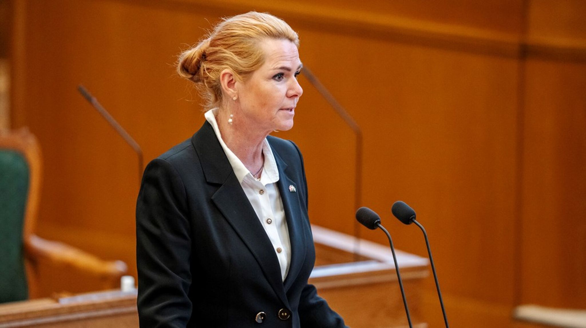 Vi skal sikre, at statsborgerskab kun gives til personer, der bakker op om dansk lov, demokrati og grundlæggende danske værdier, lyder det fra Inger Støjberg.