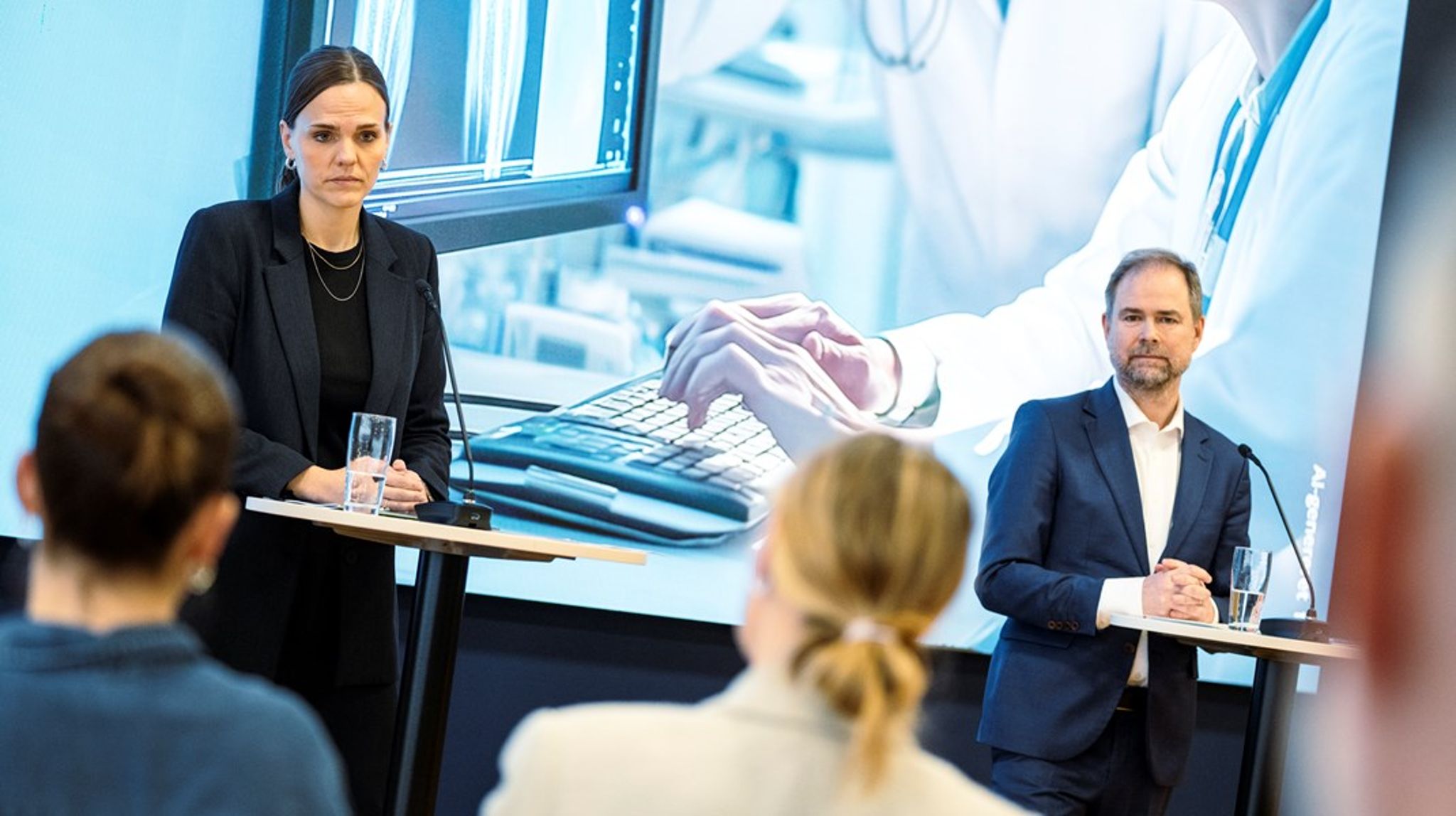 Digitaliseringsminister Caroline Stage (M) og Finansminister Nicolai Wammen (S) har begge store opgaver i det kommende halvår, der kommer til at påvirke den digitale infrastruktur i Danmark.
