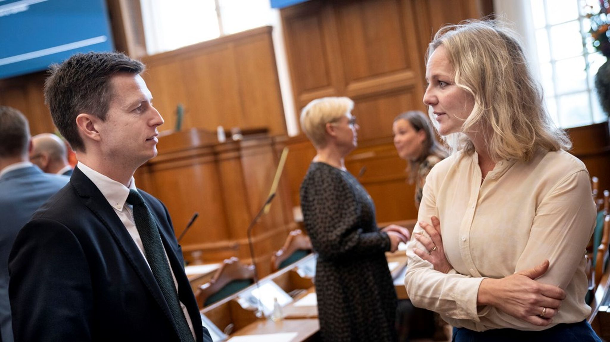 Jesper Petersen og Ida Auken er nu at finde på listen over socialdemokrater, der har takket ja til ridderordenen.
