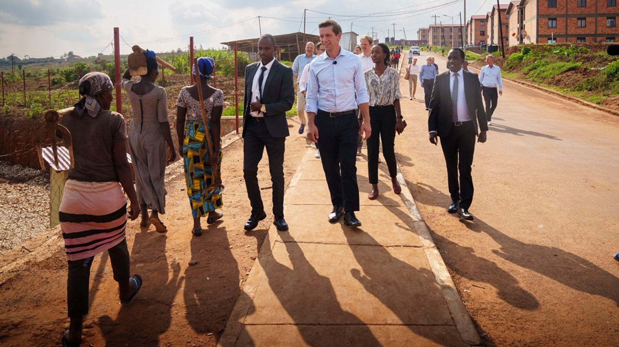 Som noget af det første besøgte Kaare Dybvad Bek (S) Rwanda. Dybvad havde håbet at køre Rwanda-projektet i mål, men dannelsen af den nye SVM-regering kom i vejen. Foto: Bo Amstrup/Ritzau Scanpix