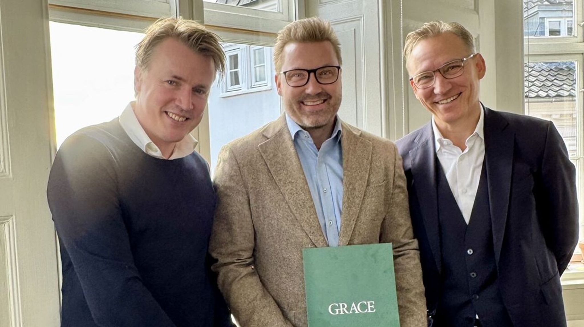 Charlie Stjerneklar Zacher Tibu, Henrik Aarestrup og Sune Wæsel.