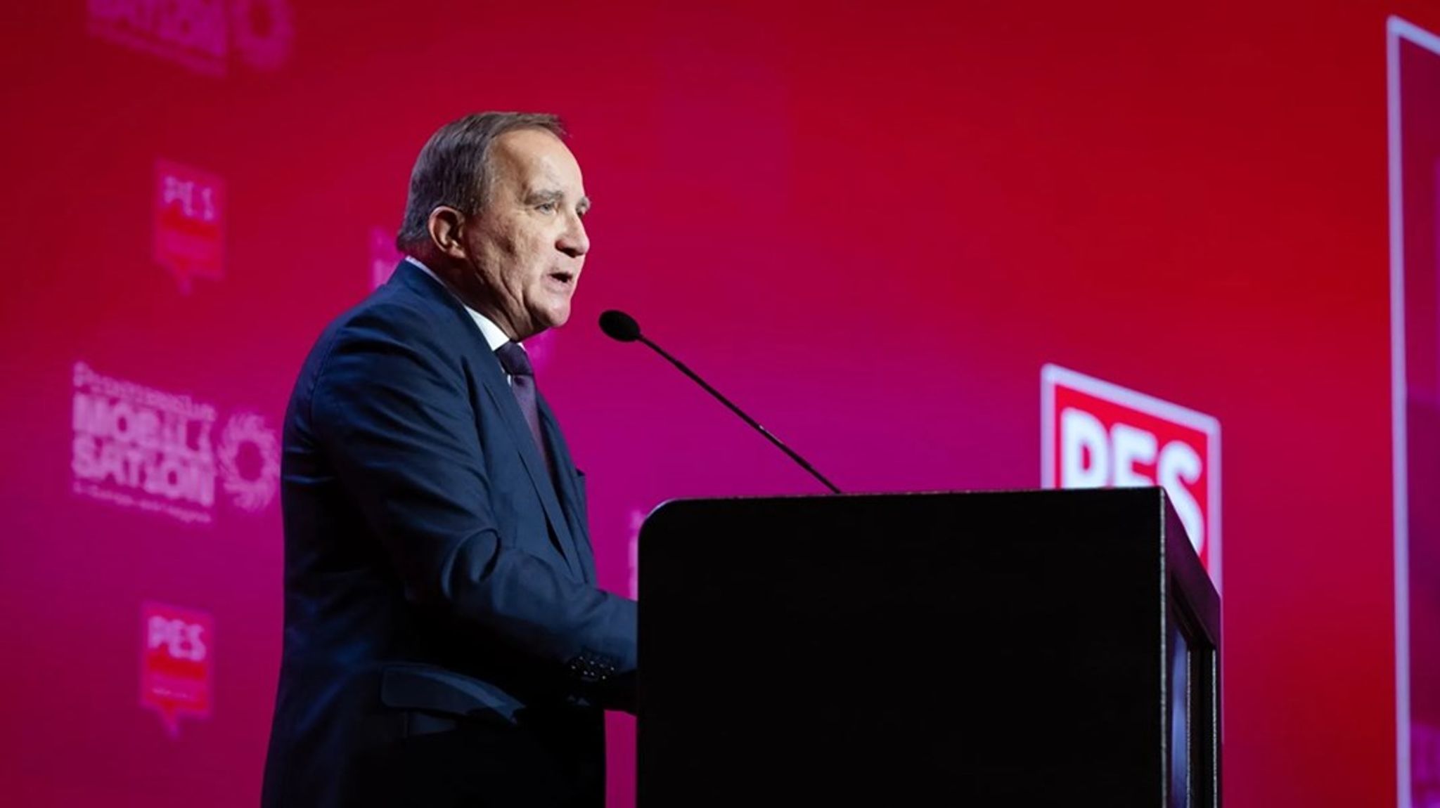Stefan Löfven går ind til sit&nbsp;fjerde år som formand for Det Europæiske Socialdemokrati.