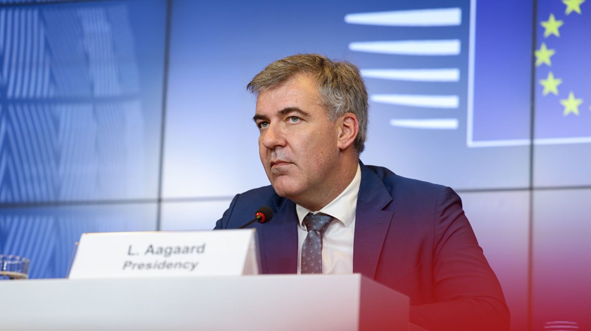 "Nu vil jeg lægge mig på sofaen," sagde Lars Aagaard til Altinget efter at have brugt et døgn på at forhandle en aftale hjem om 2040-klimamålet. Arkivfoto.