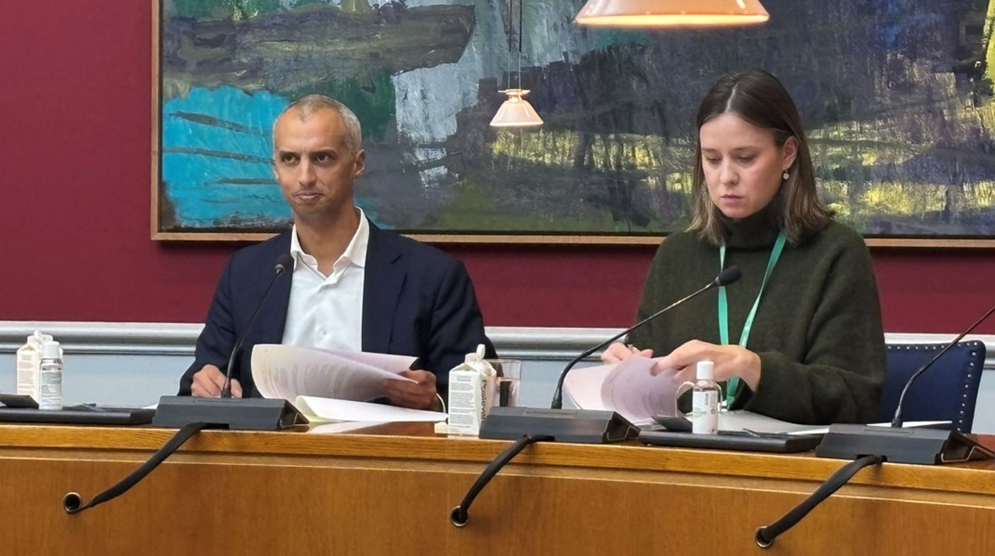 Børne- og undervisningsminister Mattias Tesfaye i åbent samråd torsdag den 6. november 2025. Emnet var minimumsnormeringer. 