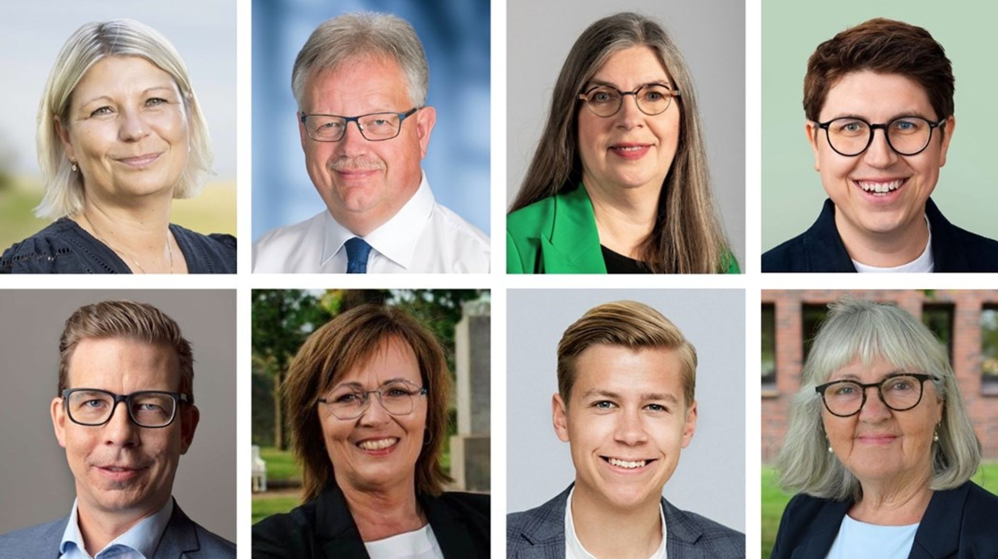 Camilla Hove Lund, Mogens Gade,&nbsp;Mette With Hagensen, Christoffer Buster Reinhardt, Torben Hollmann, Susanne Eilersen, Thomas Rohden og&nbsp;Annette Blynel.
